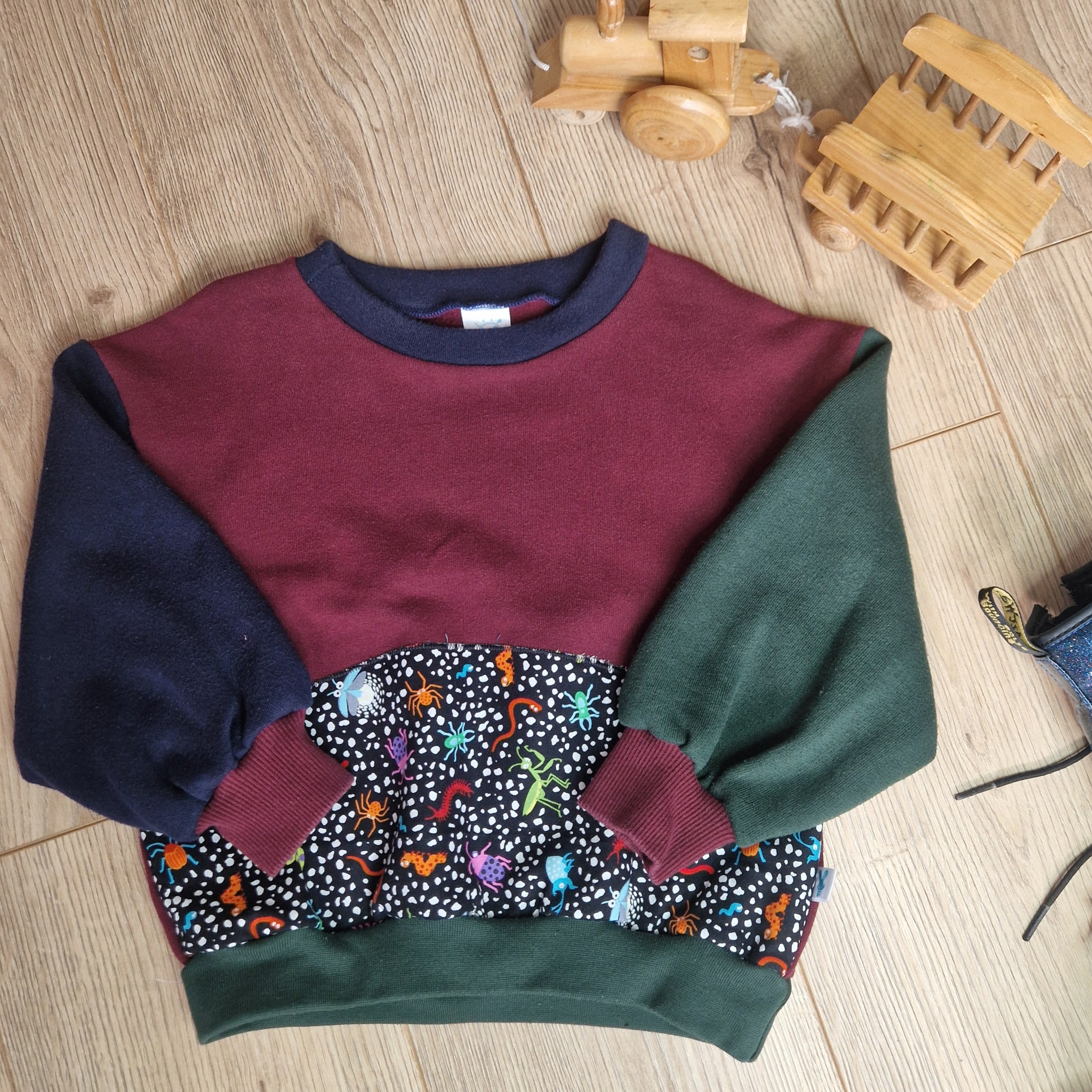 Creepy Crawlies Sweatshirt - Aged 3-4