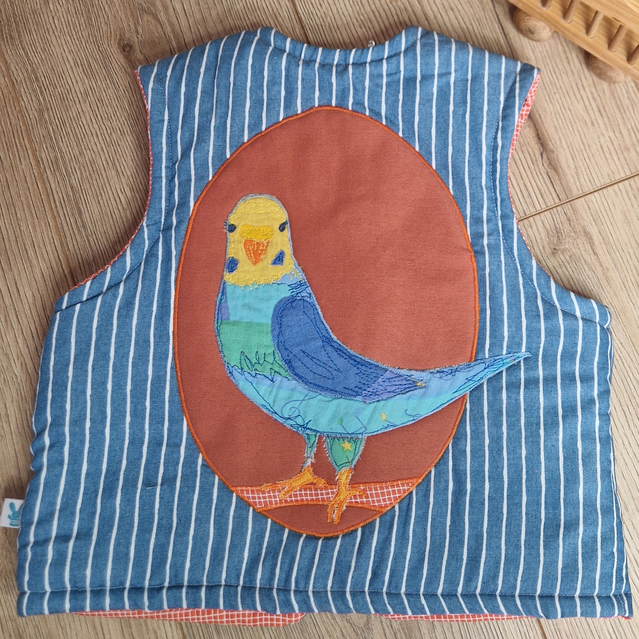 Budgie Waistcoat - Aged 4-5