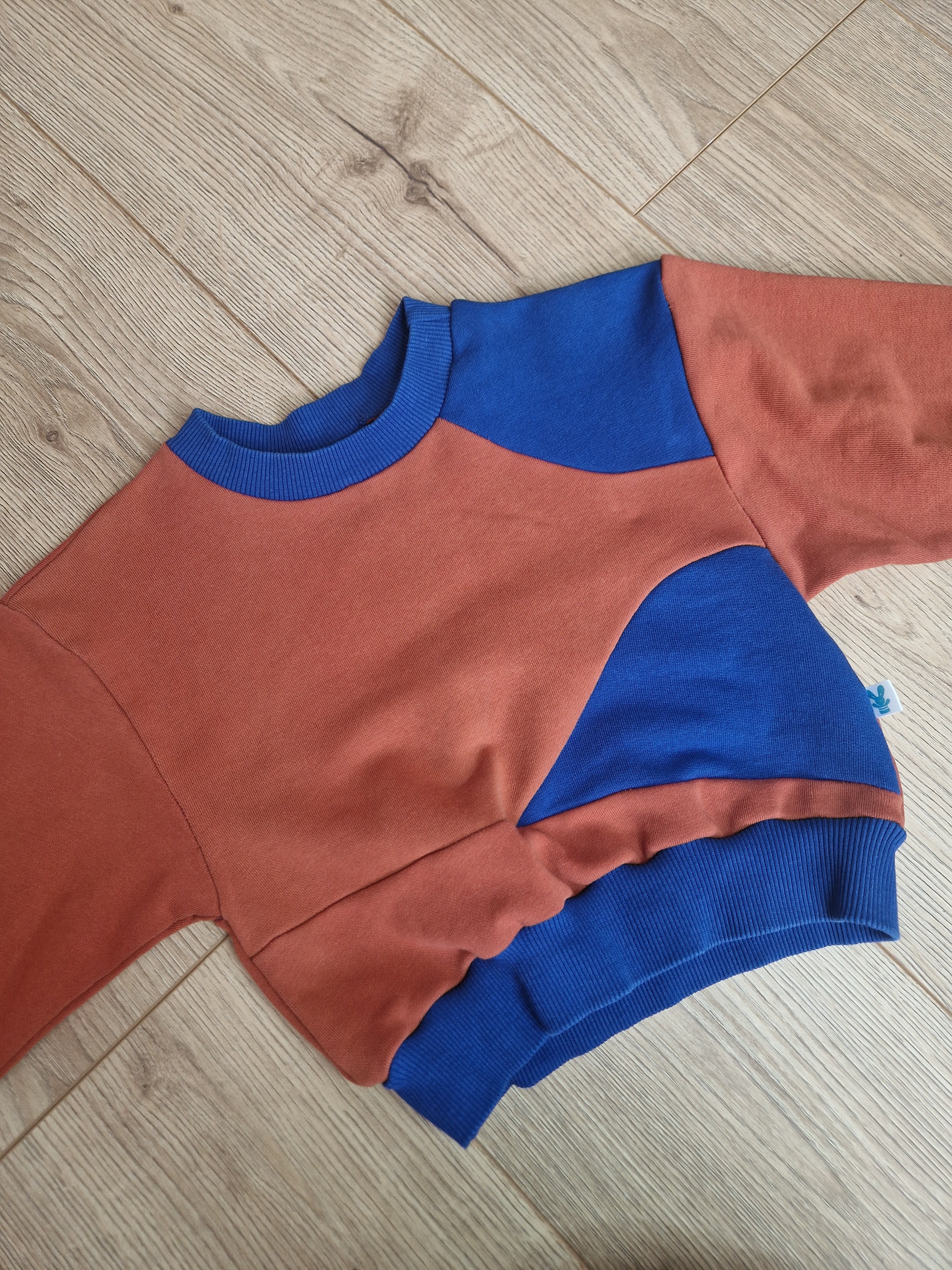Patchwork Sweatshirt - Aged 1-2