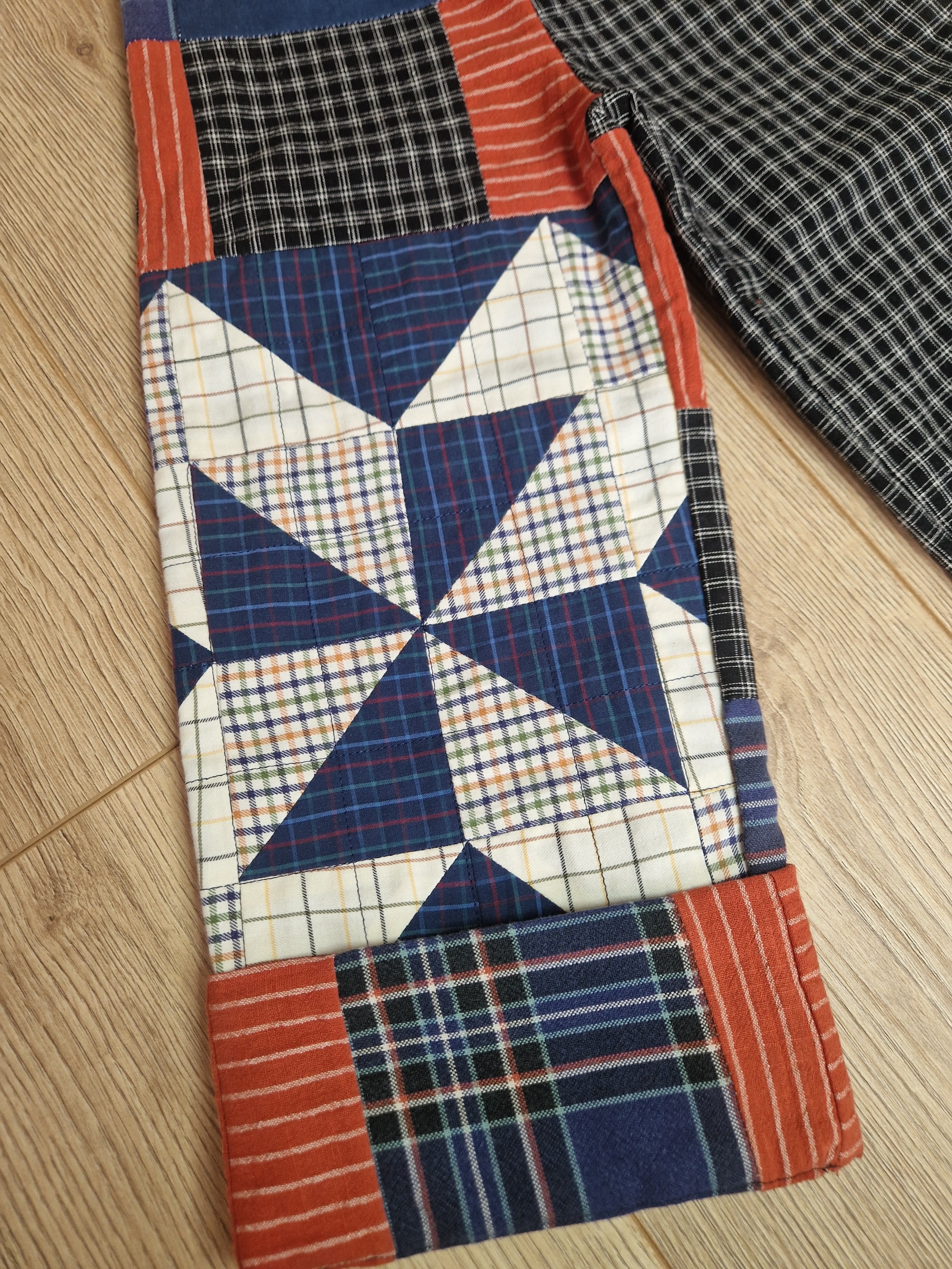 Upcycled Patchwork Trousers - Aged 4-5