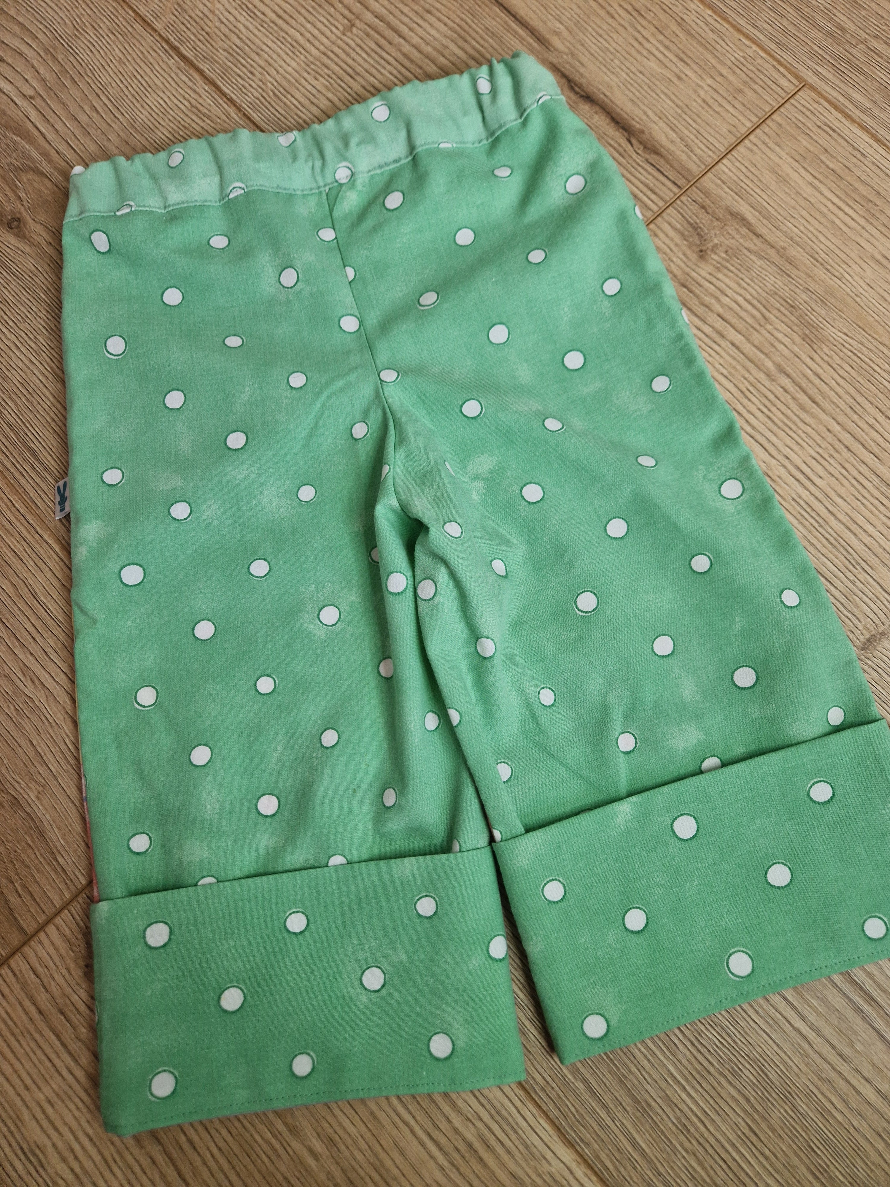 Flowers and Hearts Trousers - Aged 1-2