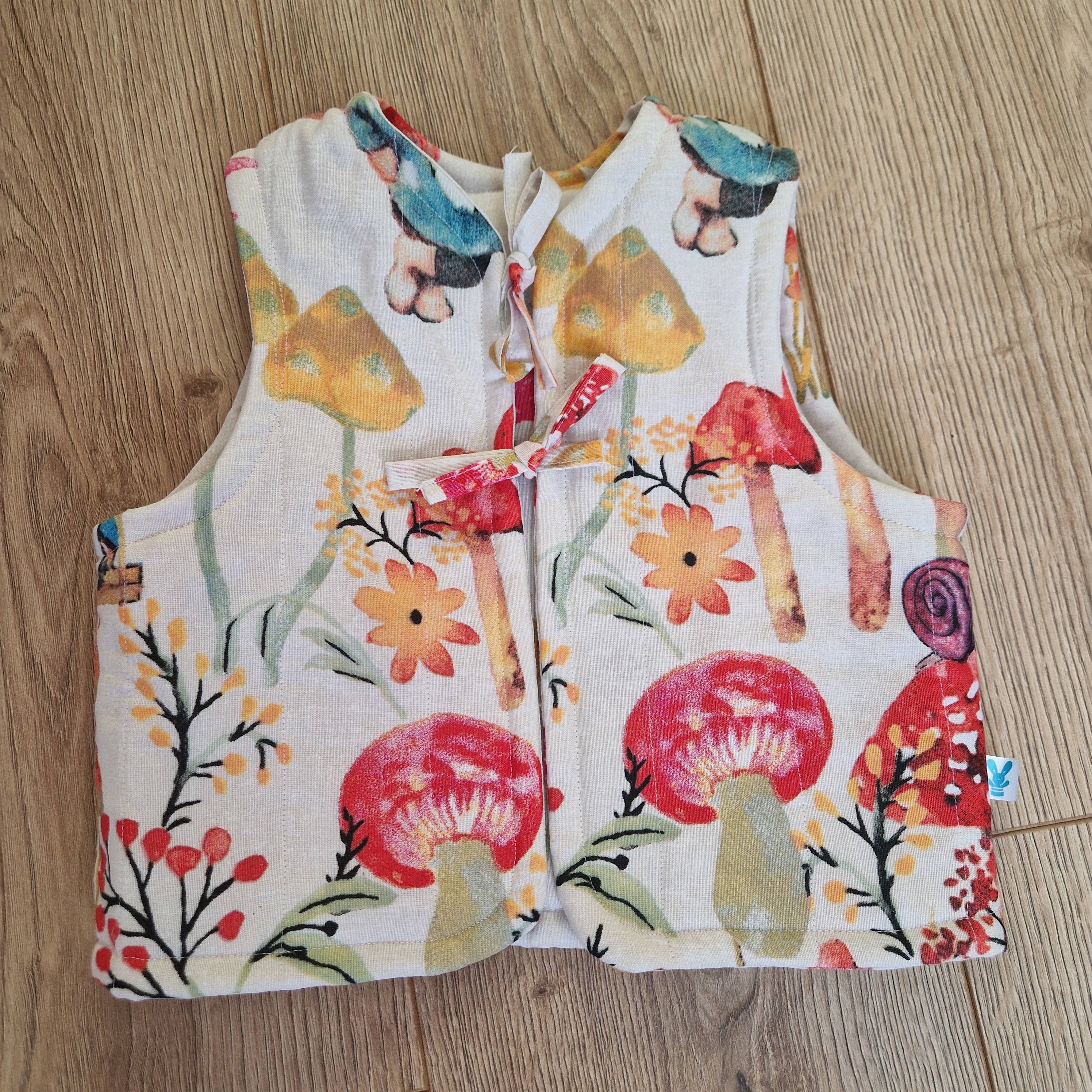 Reversible Gnome Waistcoat - Aged 3-4