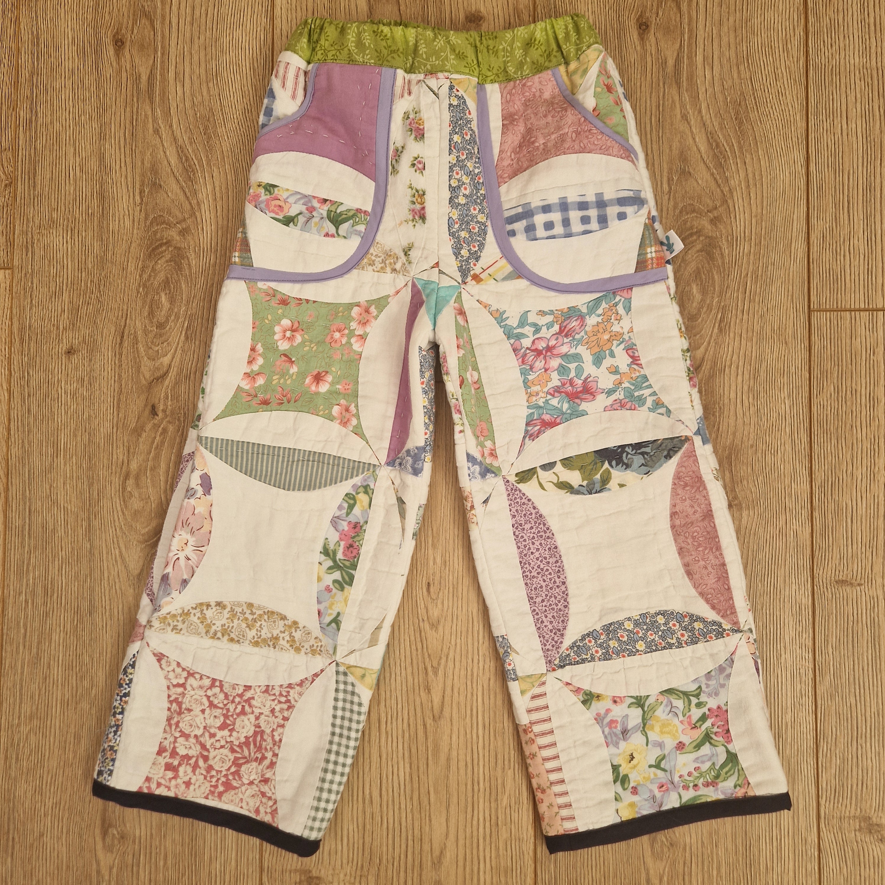 Colourful Quilted Trousers - Aged 2-3