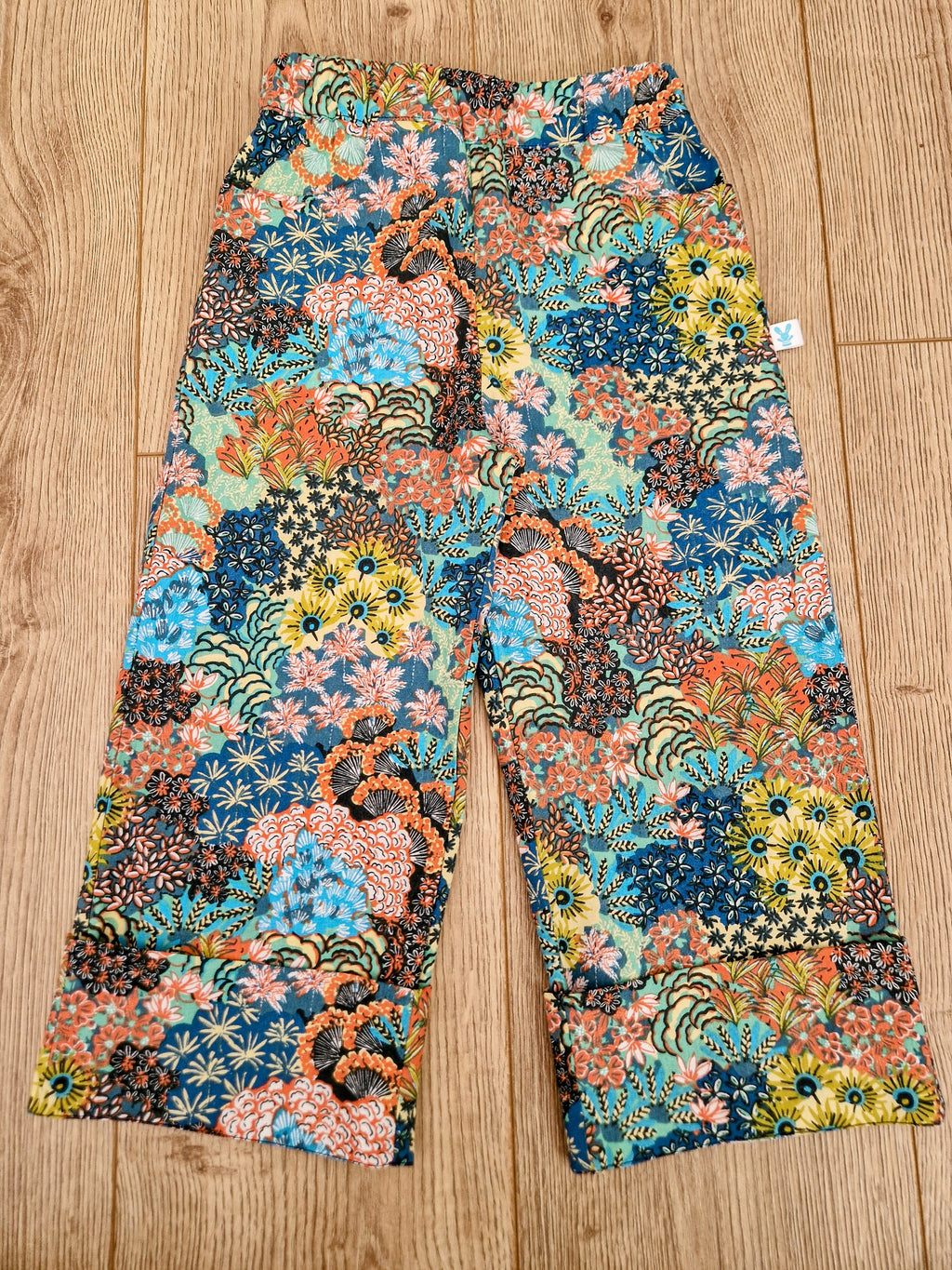 Funky Floral Trousers - Aged 4-5