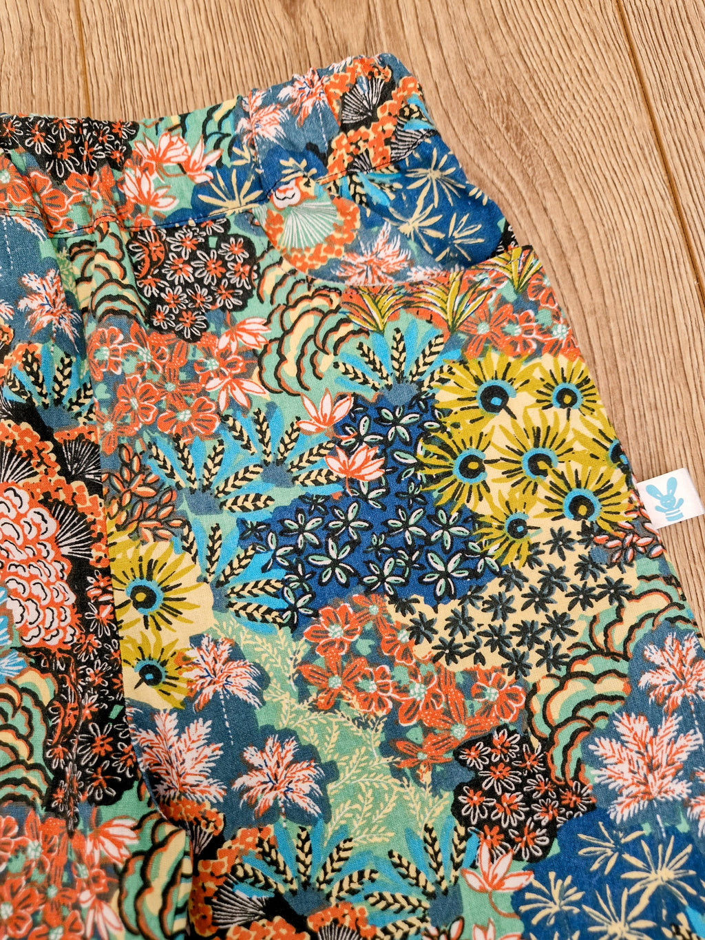 Funky Floral Trousers - Aged 4-5