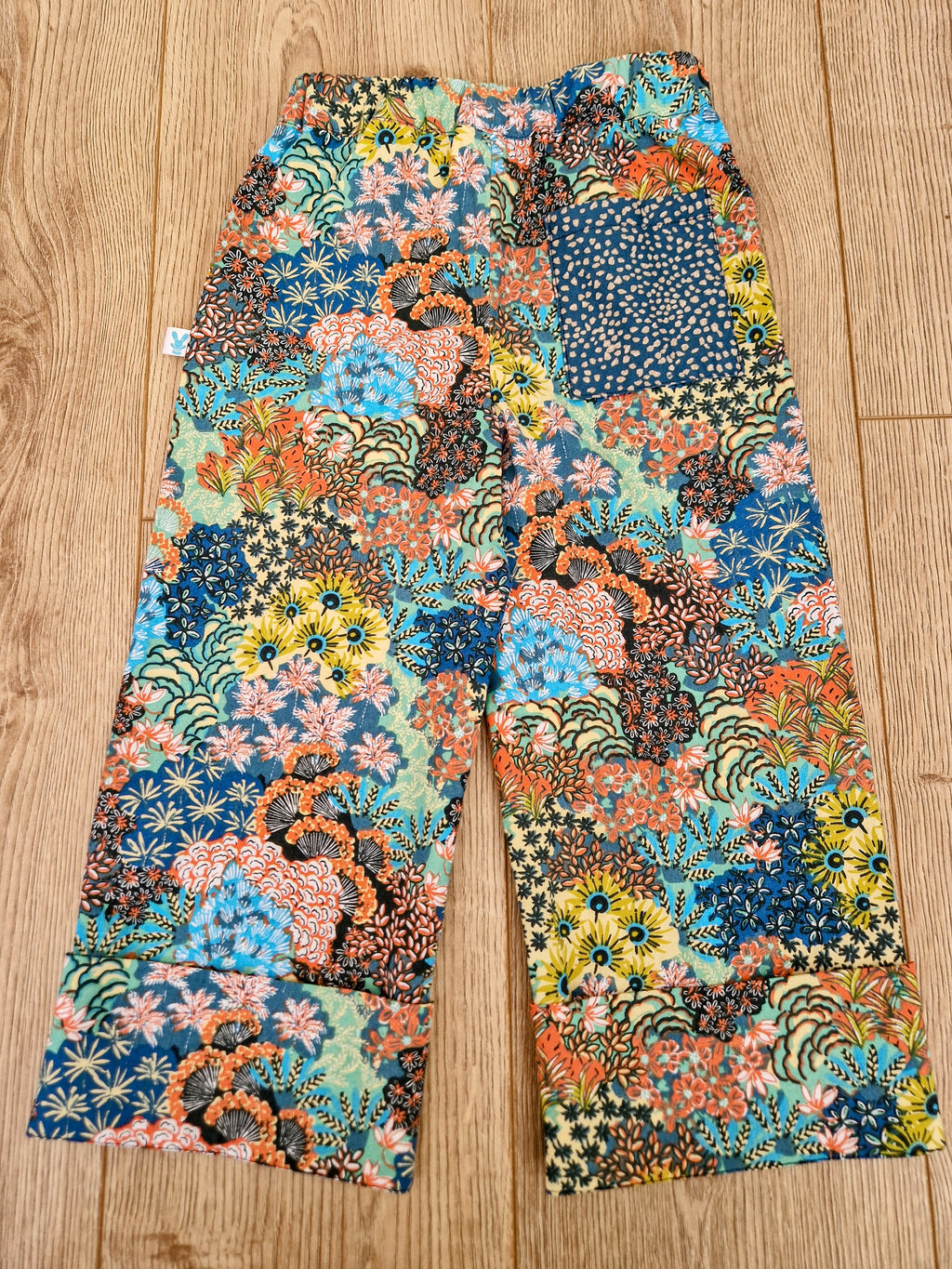 Funky Floral Trousers - Aged 4-5