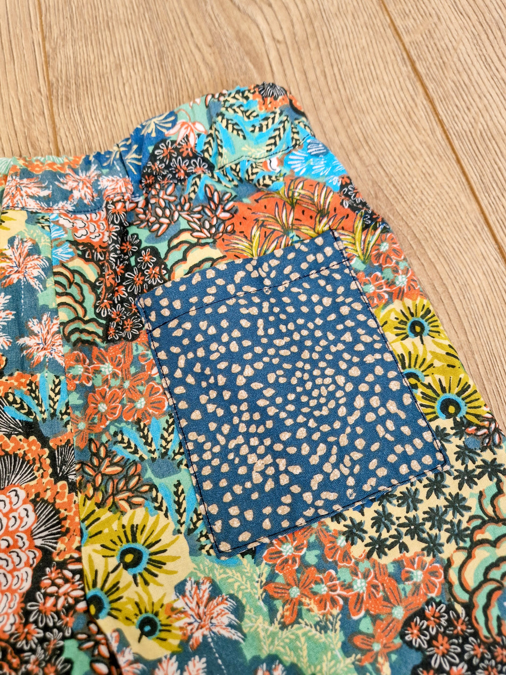Funky Floral Trousers - Aged 4-5