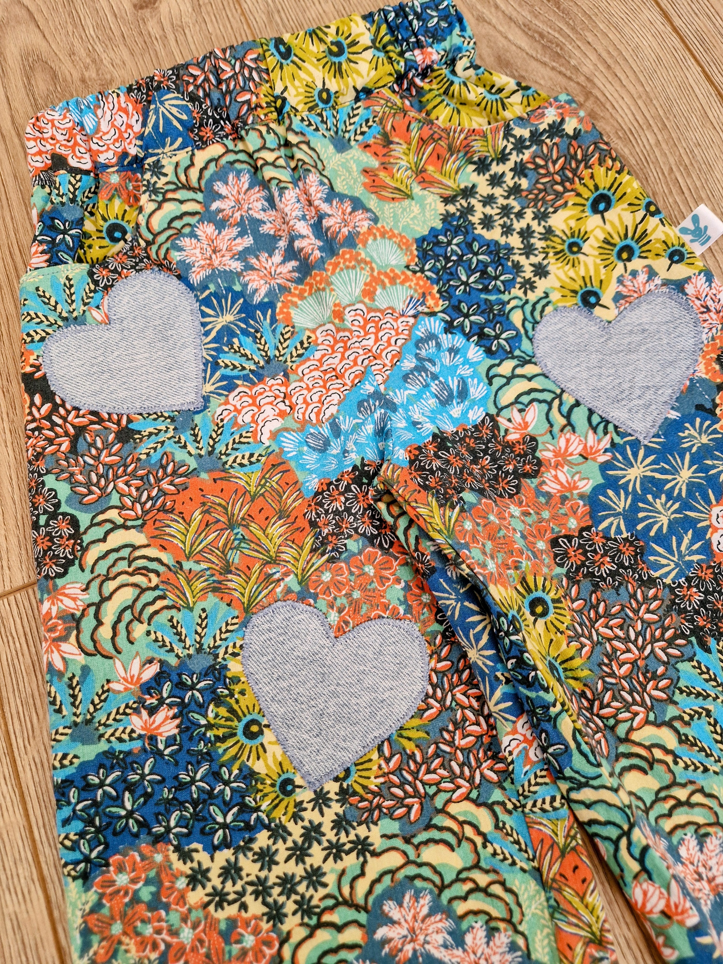 Funky Floral Trousers - Aged 2-3