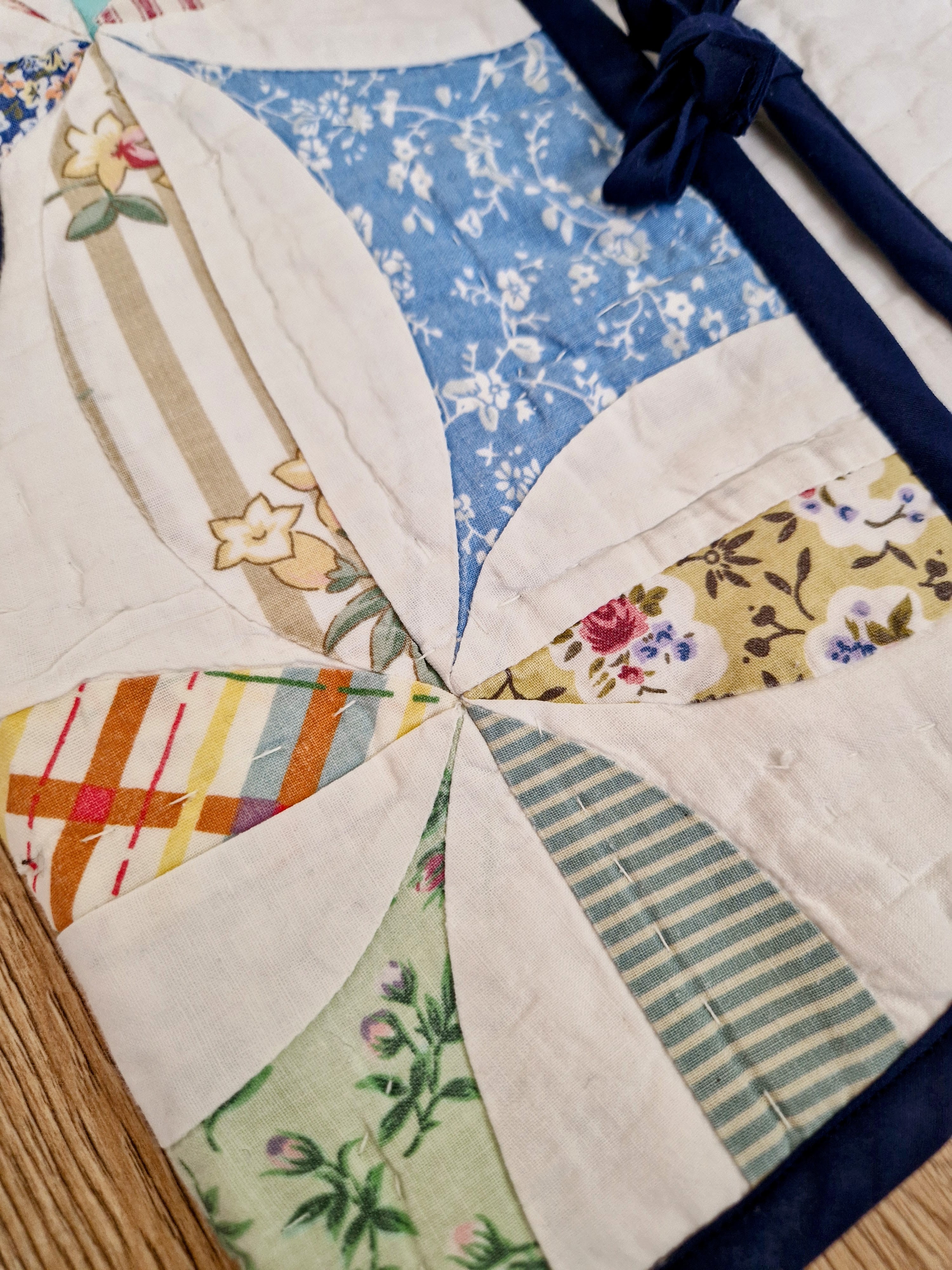 Colourful Quilted Waistcoat - Aged 2-3