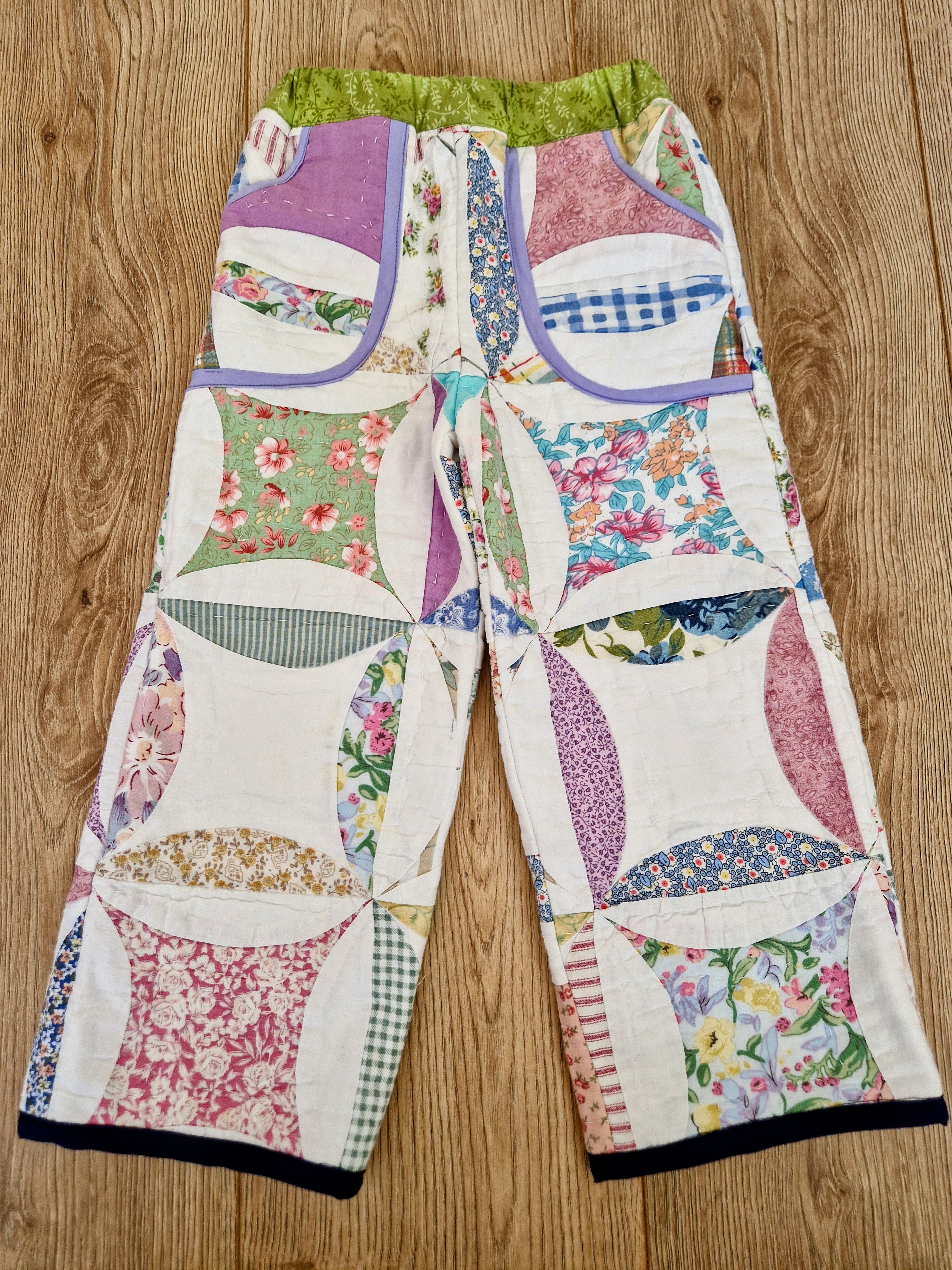 Colourful Quilted Trousers - Aged 2-3