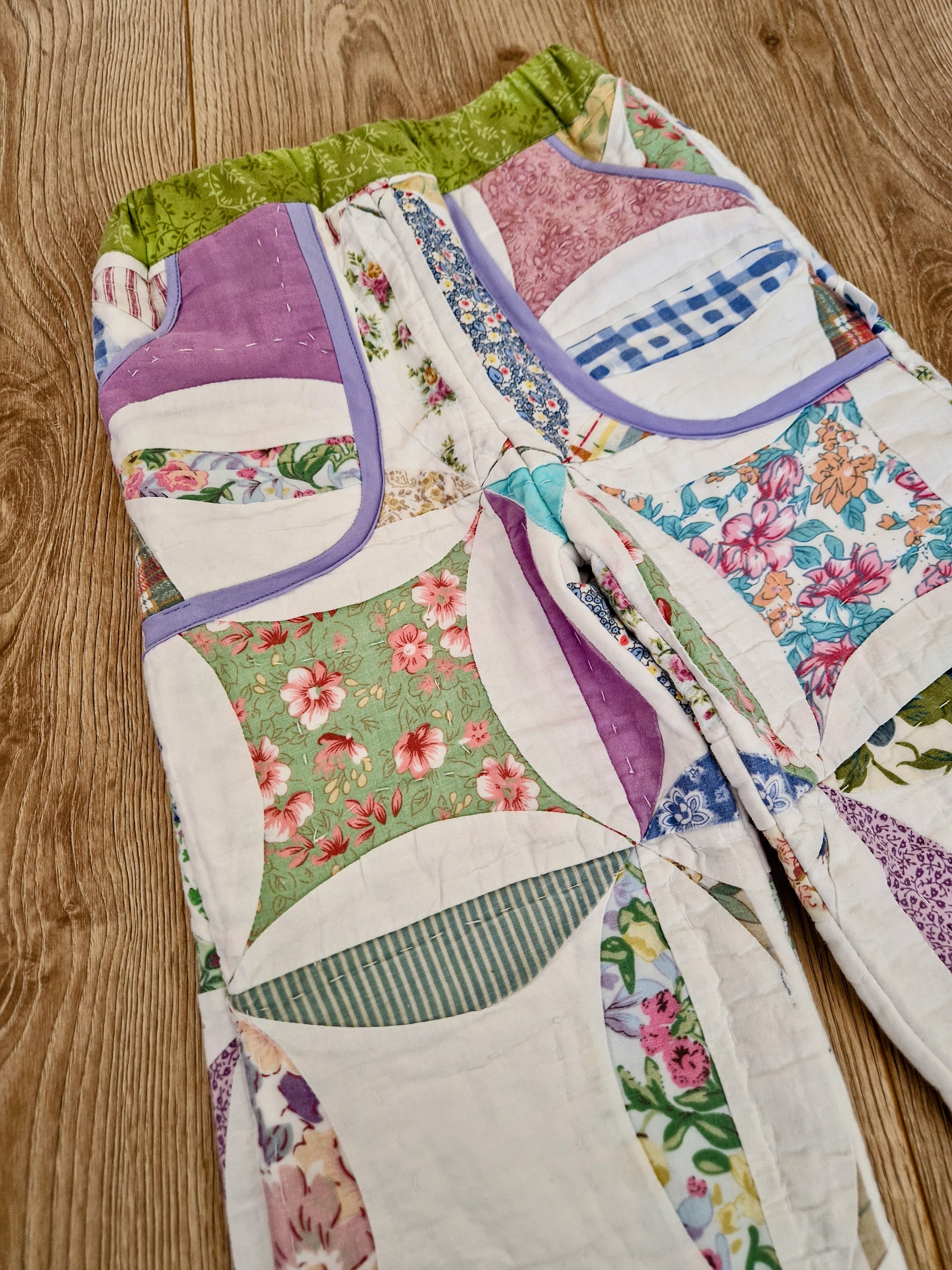 Colourful Quilted Trousers - Aged 2-3