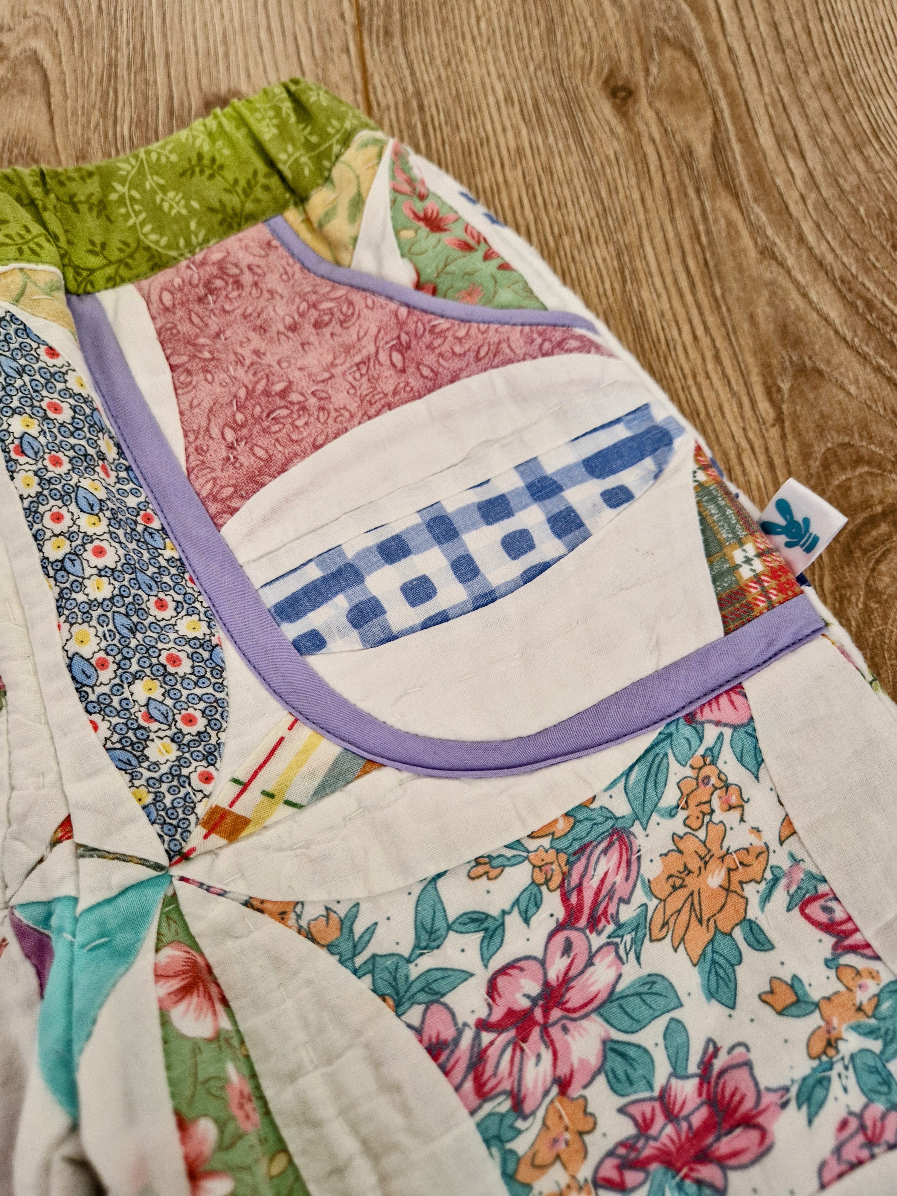 Colourful Quilted Trousers - Aged 2-3