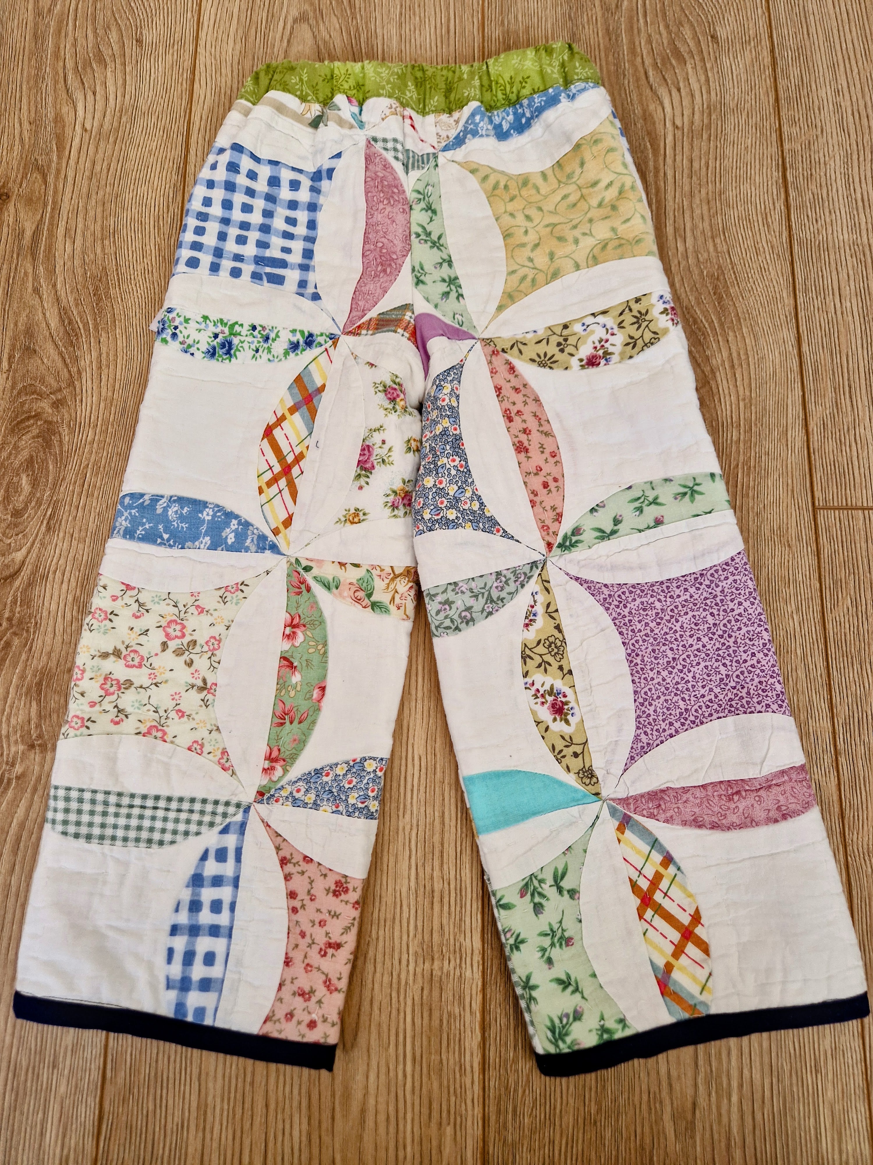 Colourful Quilted Trousers - Aged 2-3