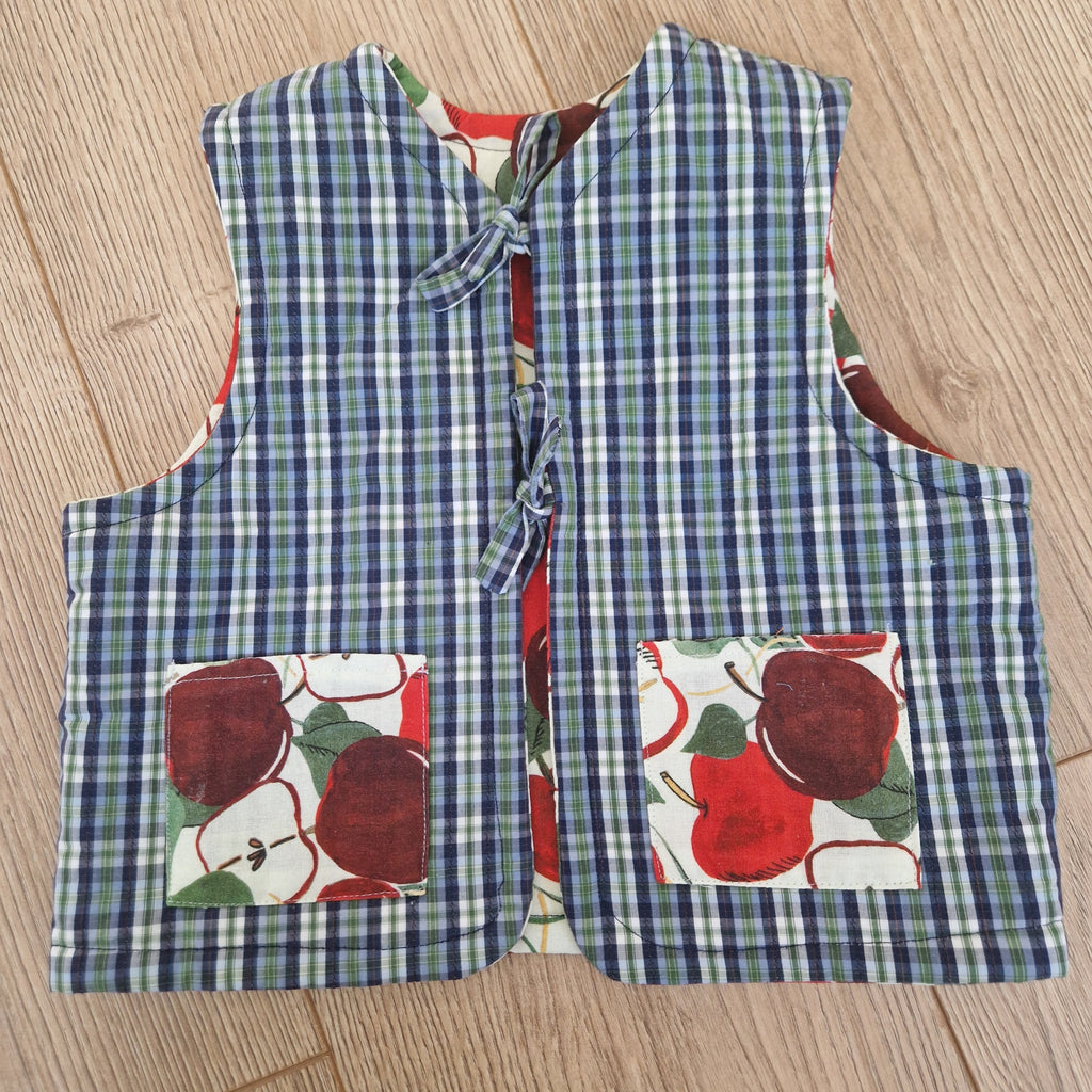 Apple Of My Eye Waistcoat - Aged 3-4