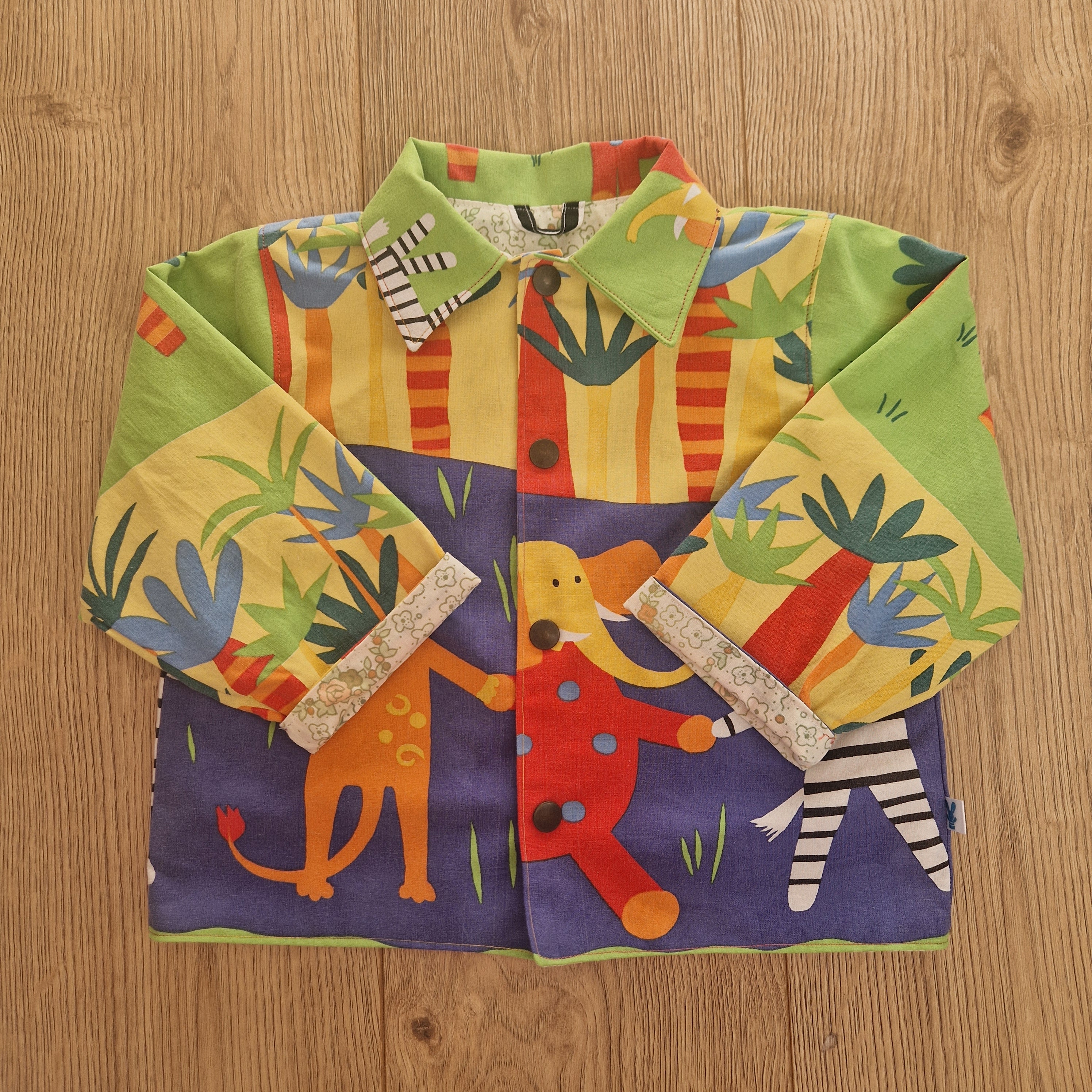 Bright Jungle Chore Jacket - Age 2-3