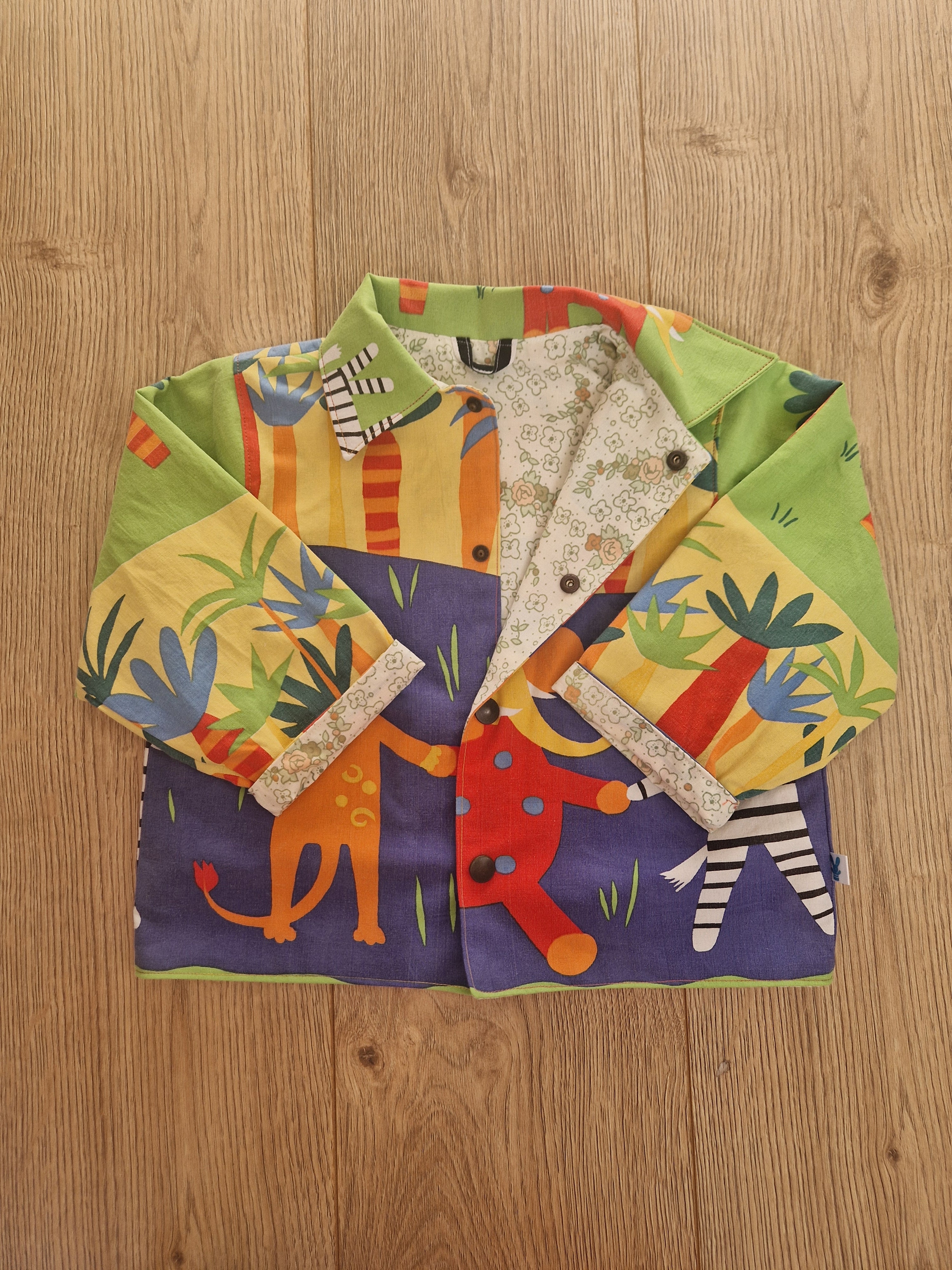 Bright Jungle Chore Jacket - Age 2-3
