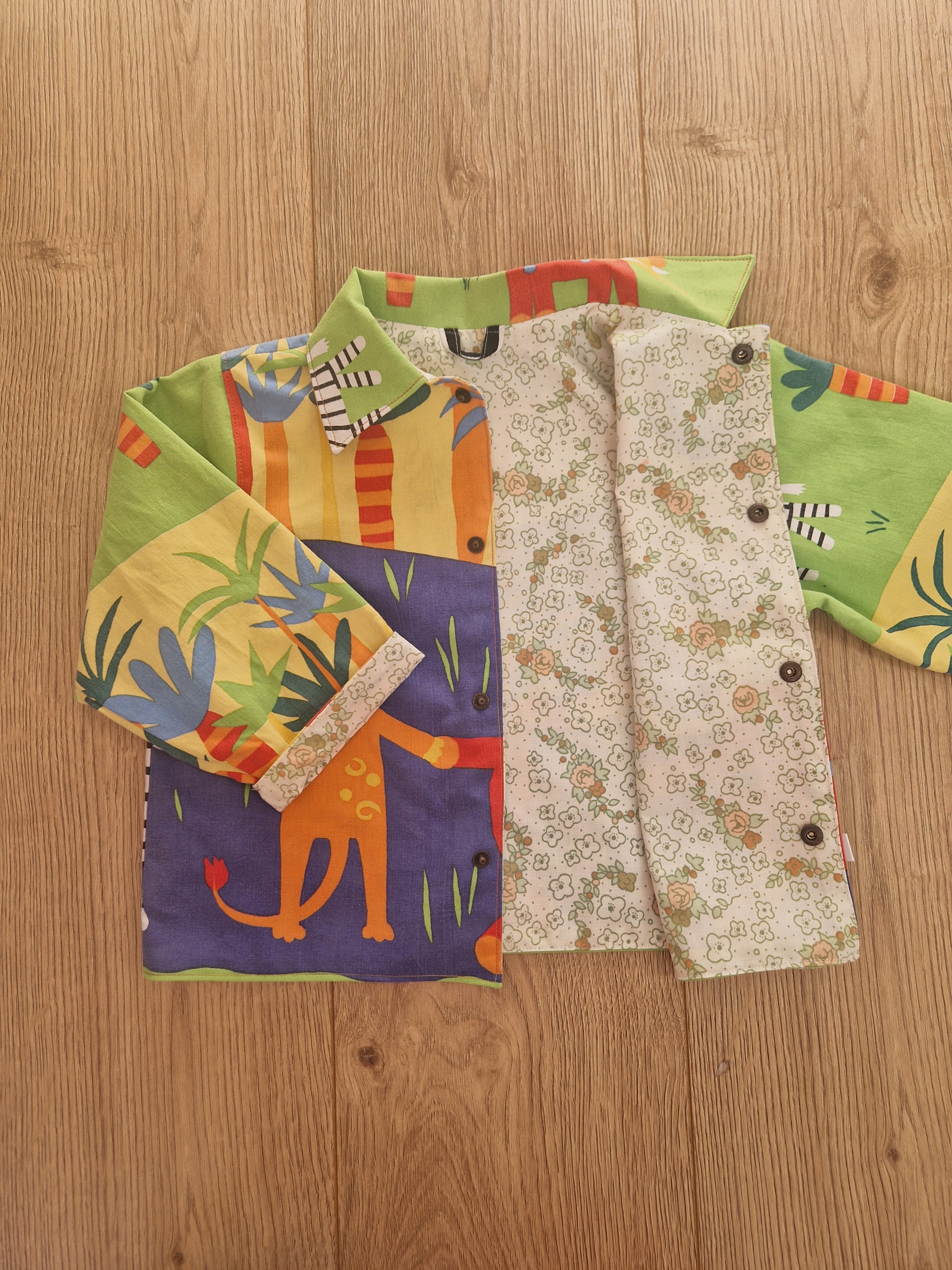Bright Jungle Chore Jacket - Age 2-3