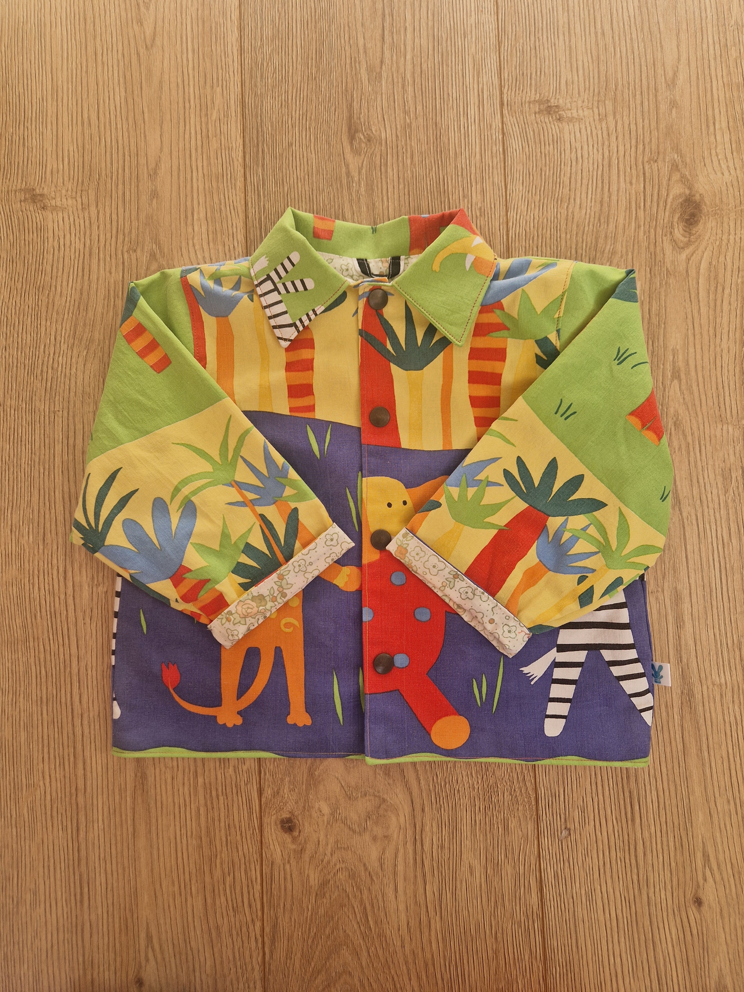 Bright Jungle Chore Jacket - Age 2-3