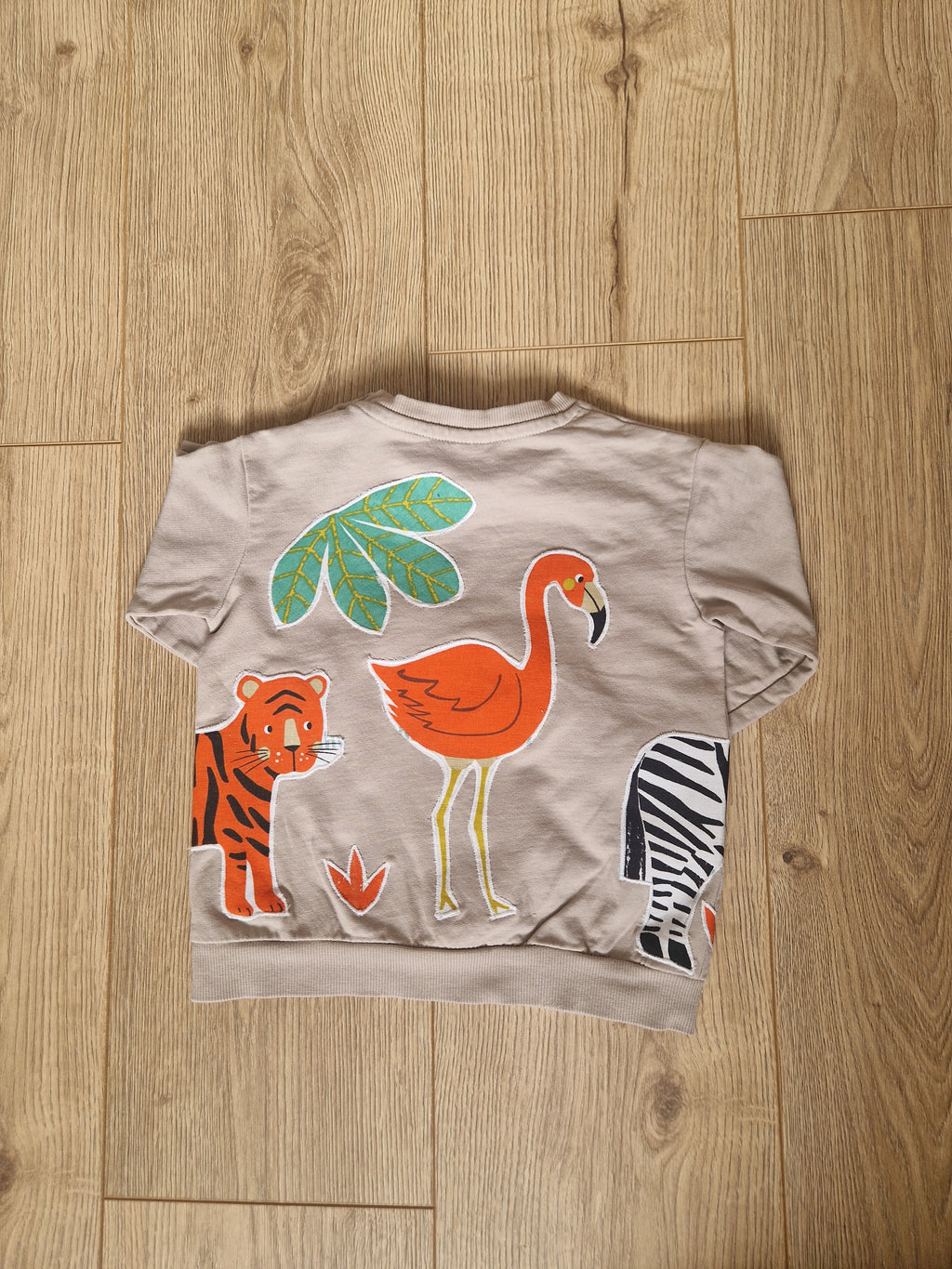 Applique Safari Sweater - Ages 18-24m