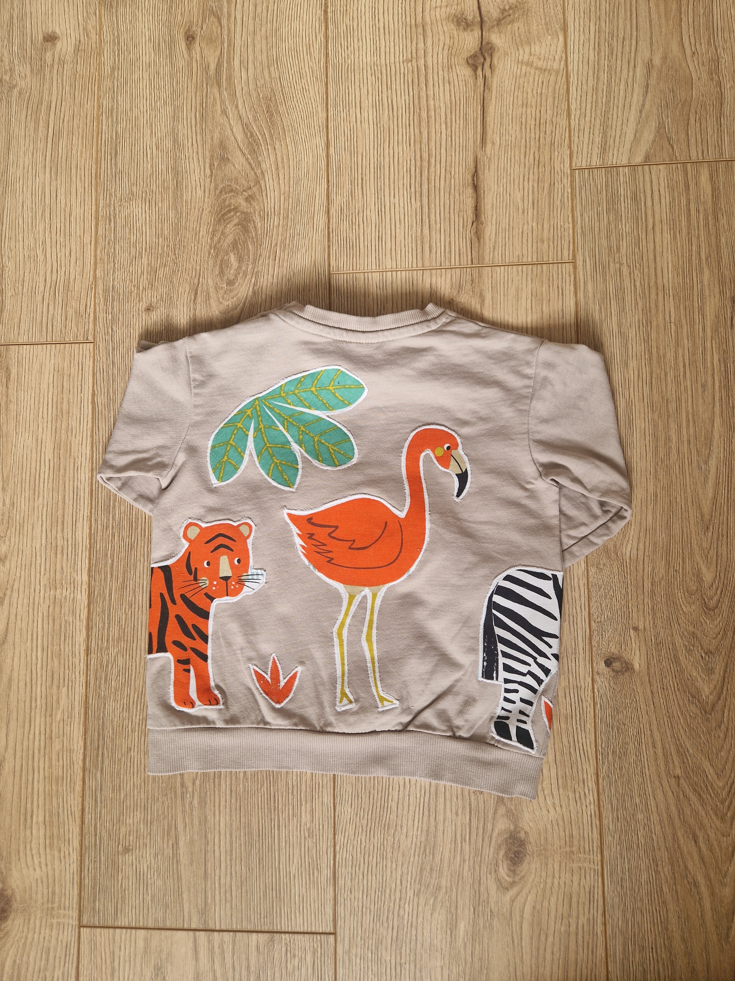Applique Safari Sweater - Ages 18-24m