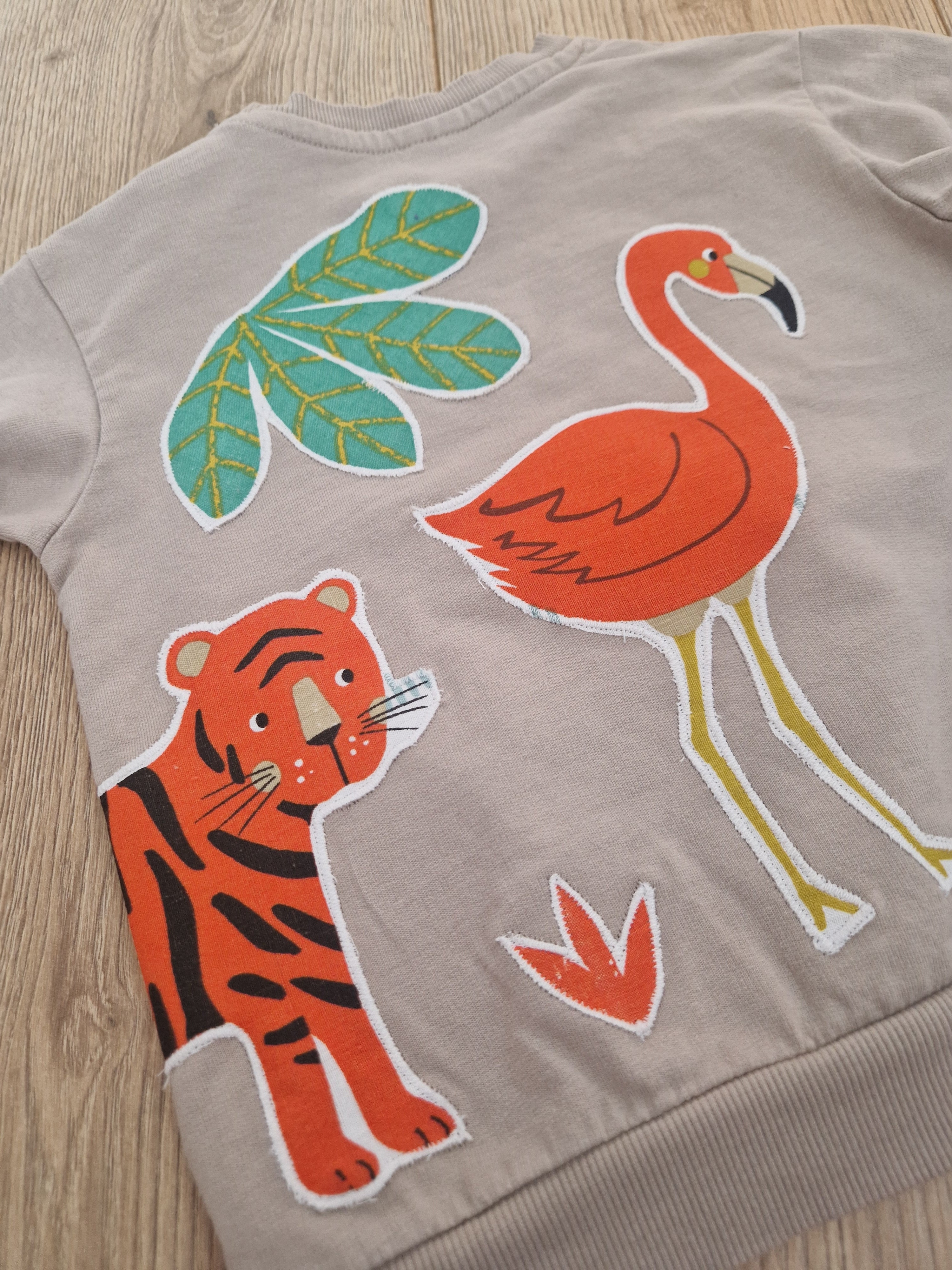 Applique Safari Sweater - Ages 18-24m