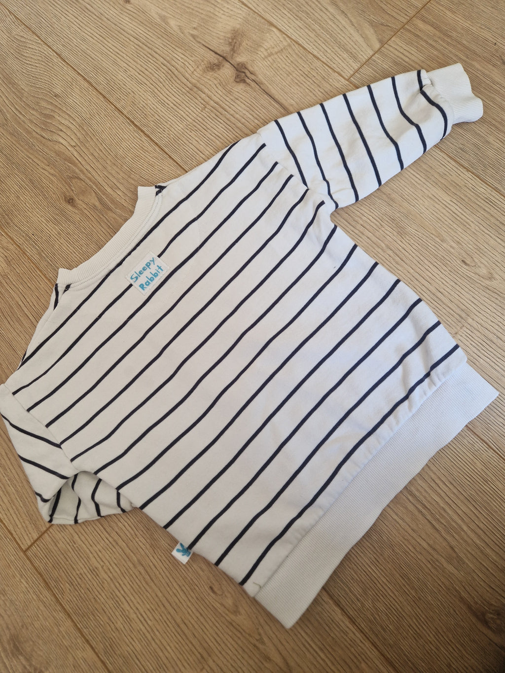 Farmers Market Striped Sweatshirt - Aged 3-4