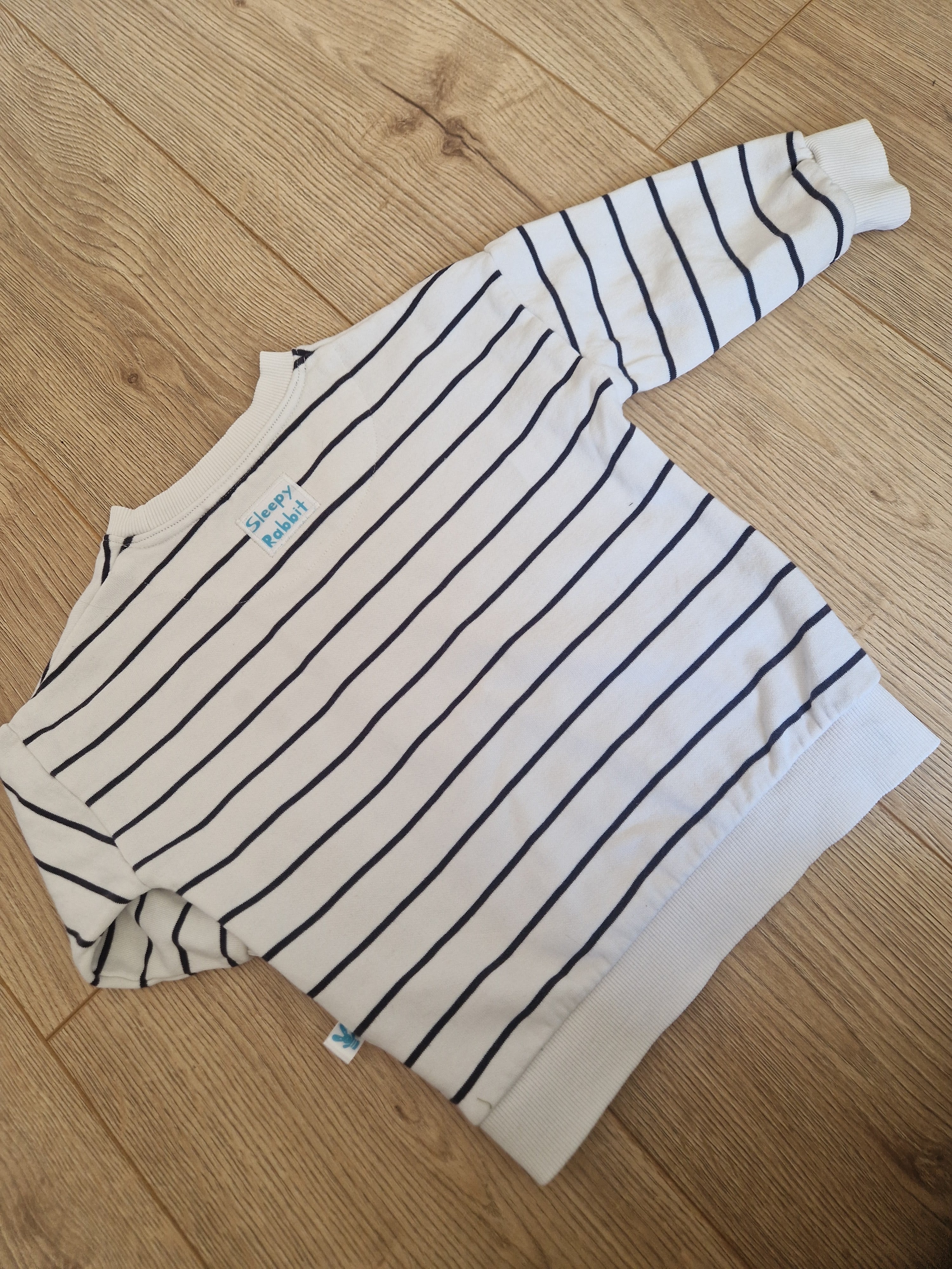 Farmers Market Striped Sweatshirt - Aged 3-4