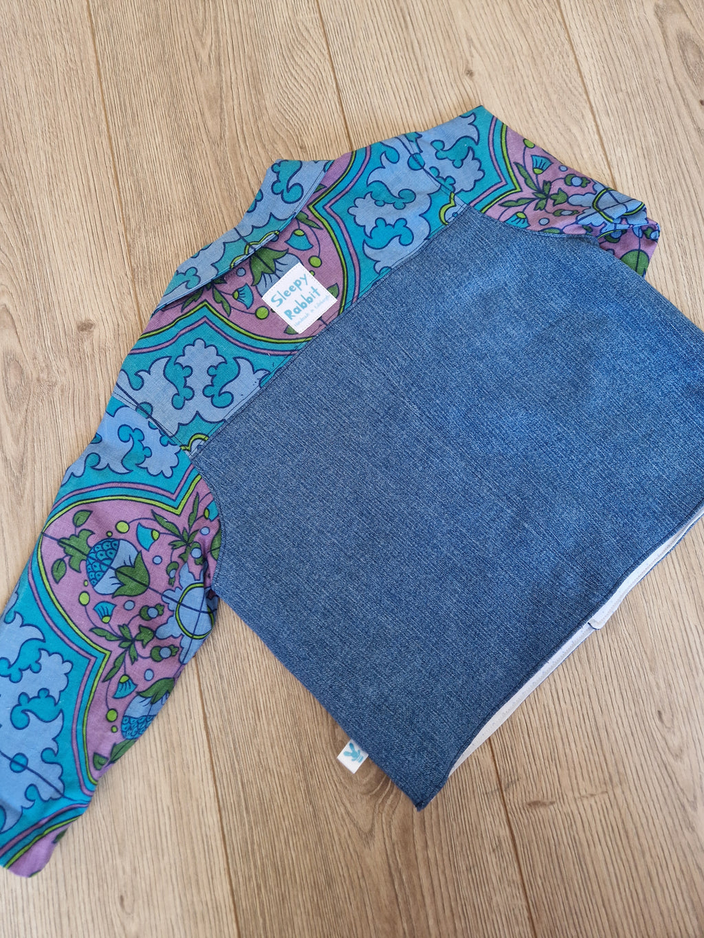 Vintage Bloom Lined Denim Jacket - Age 3-4