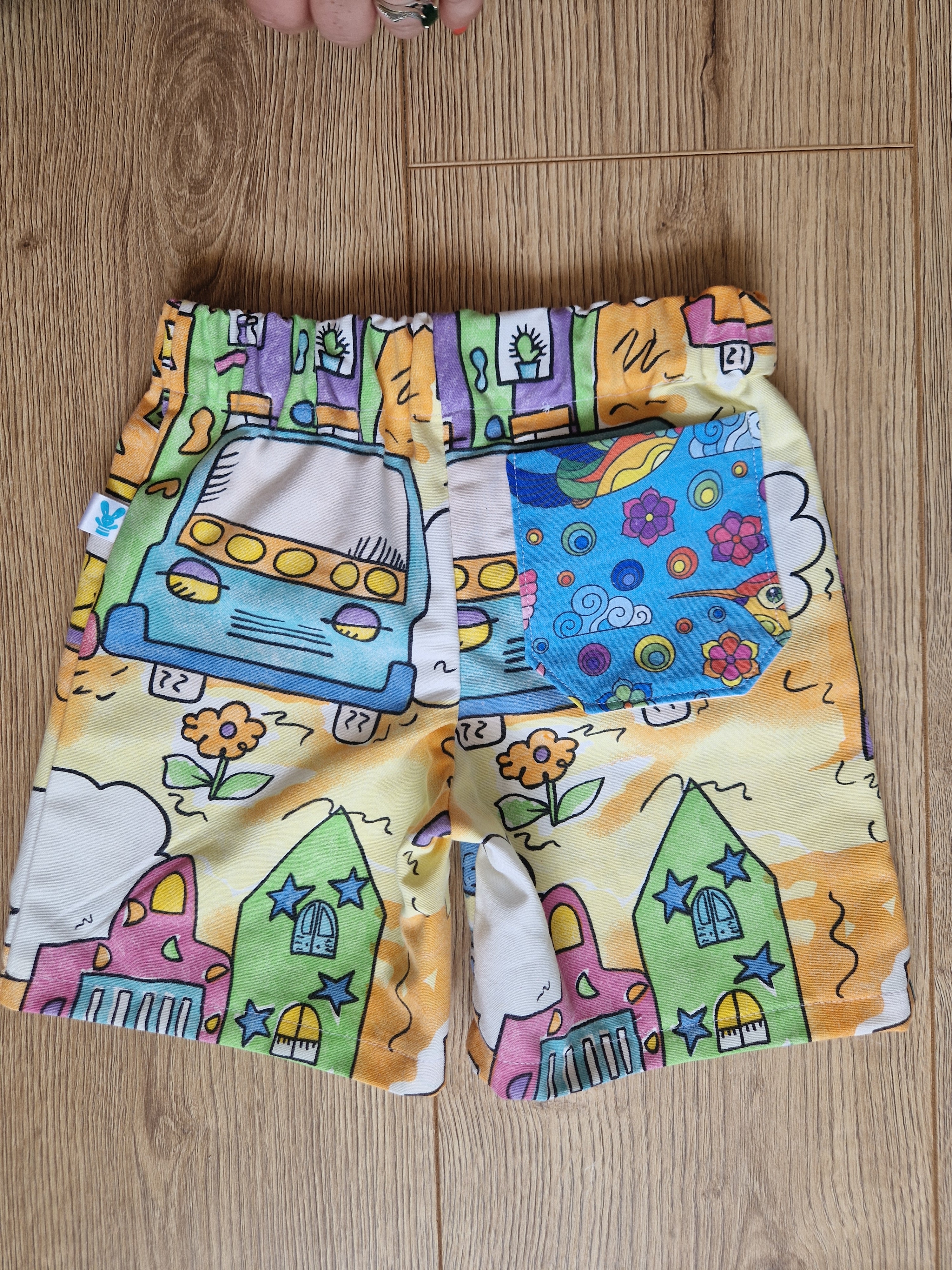 Cartoon City Summer Shorts - Age 3-4