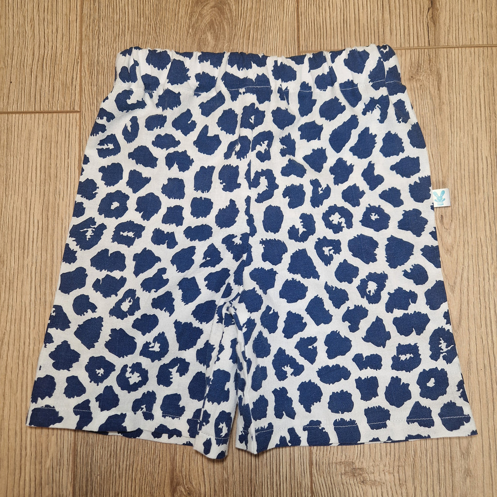 Leopard Print Summer Shorts - Age 4-5
