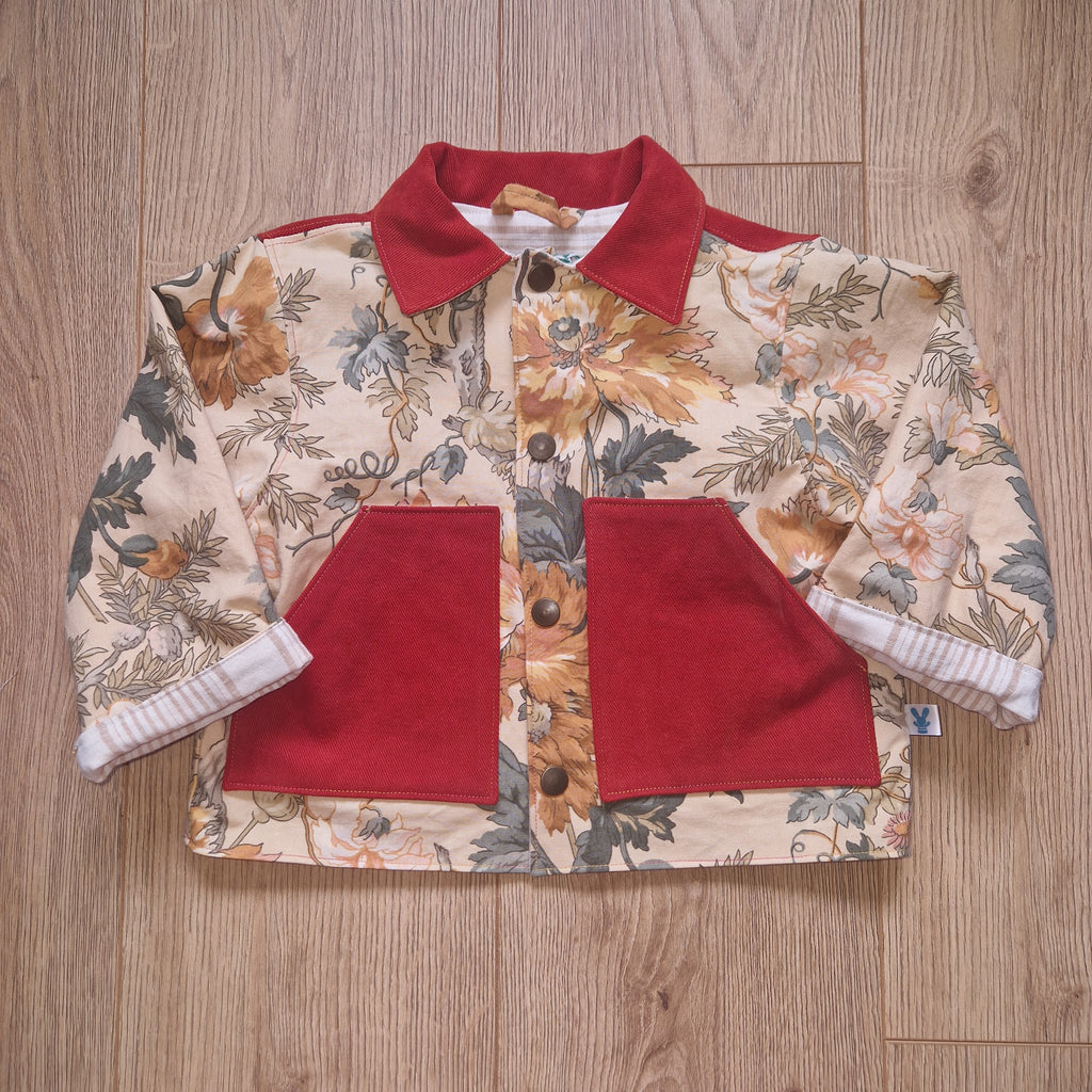 Vintage Floral Jacket - Age 1-2