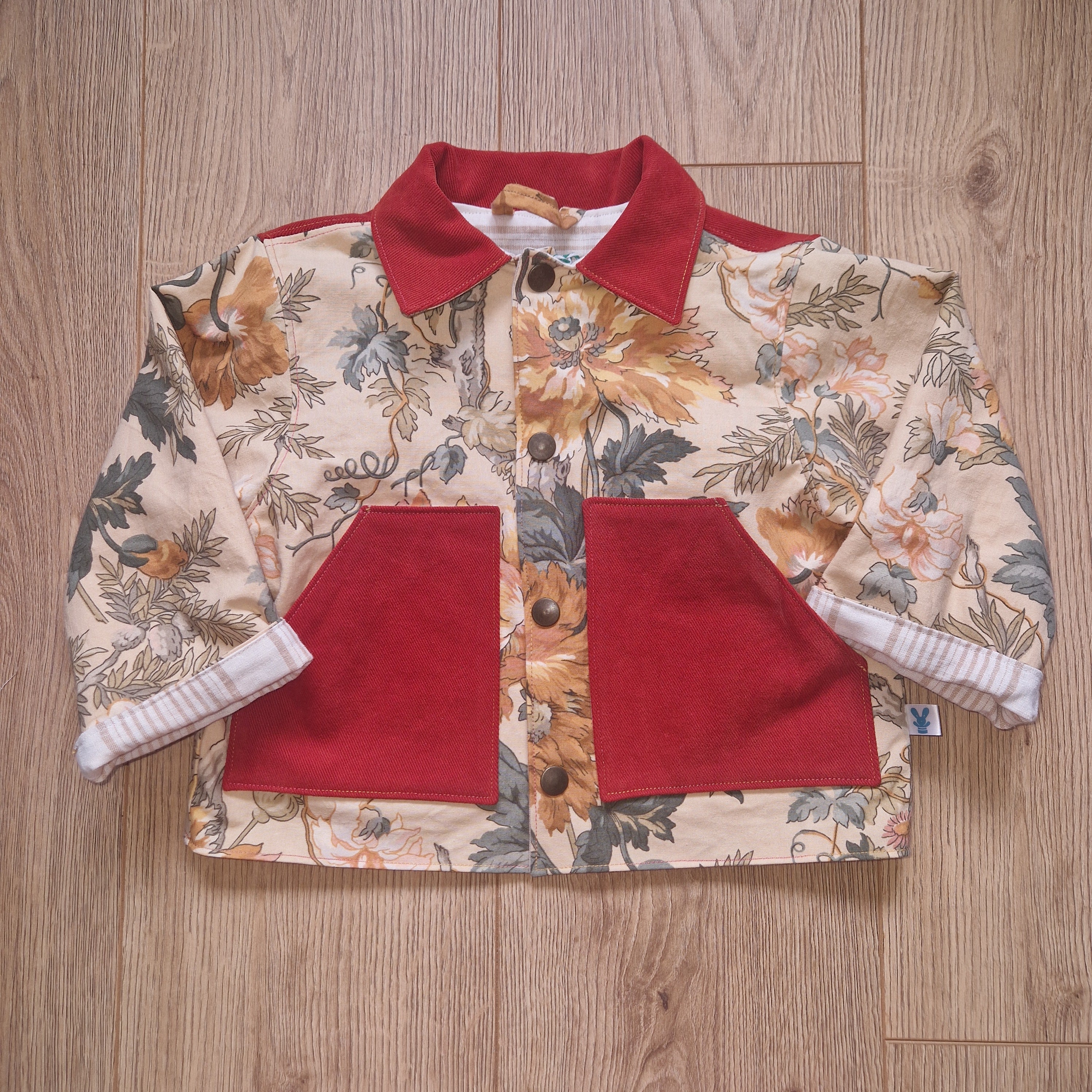 Vintage Floral Jacket - Age 1-2