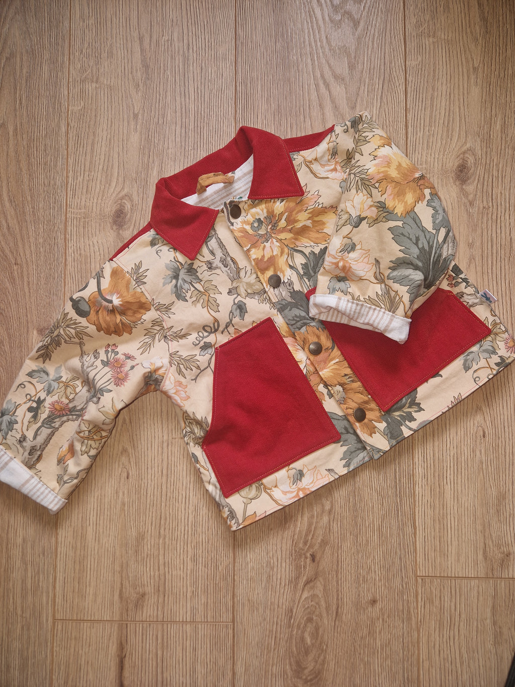 Vintage Floral Jacket - Age 1-2