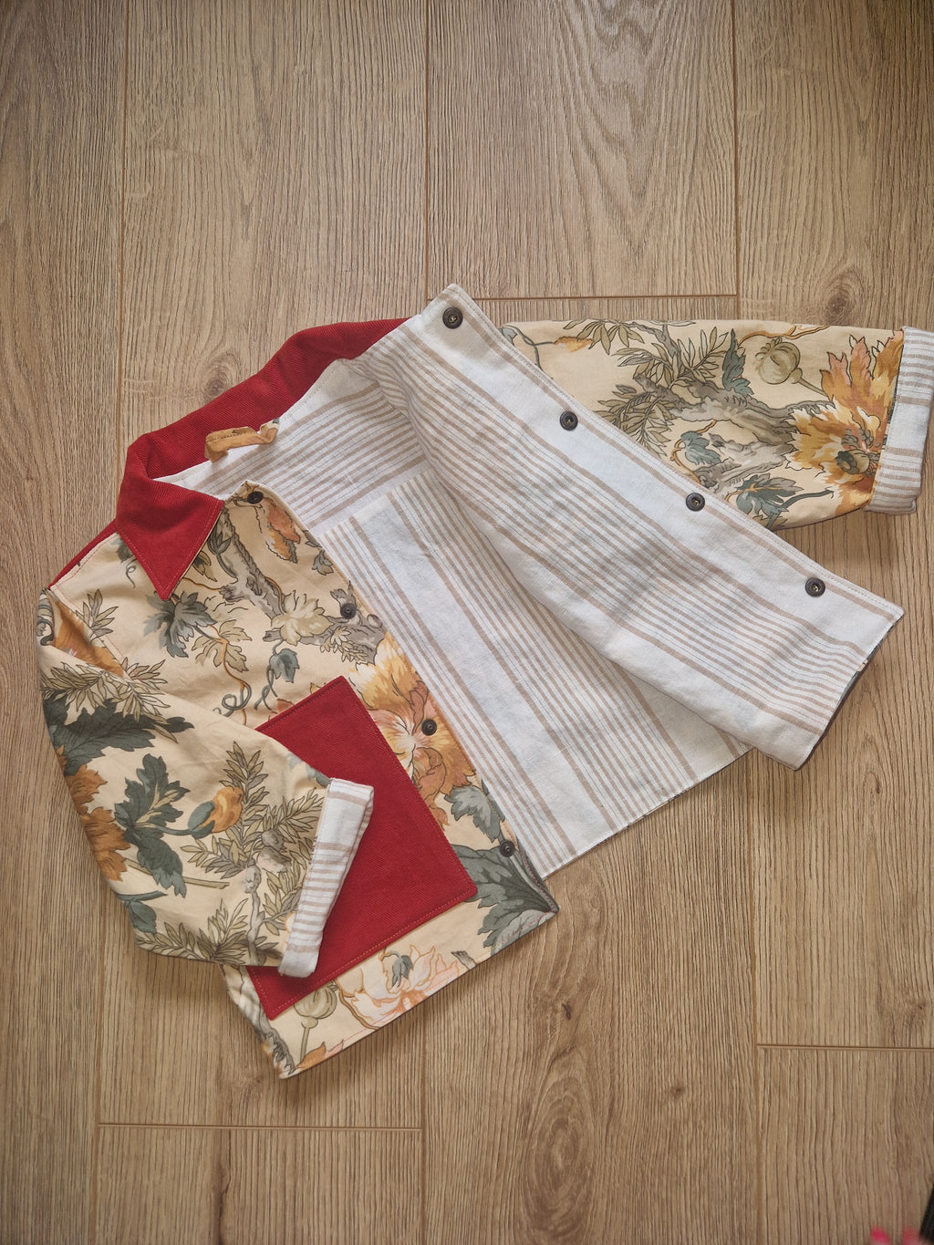 Vintage Floral Jacket - Age 1-2