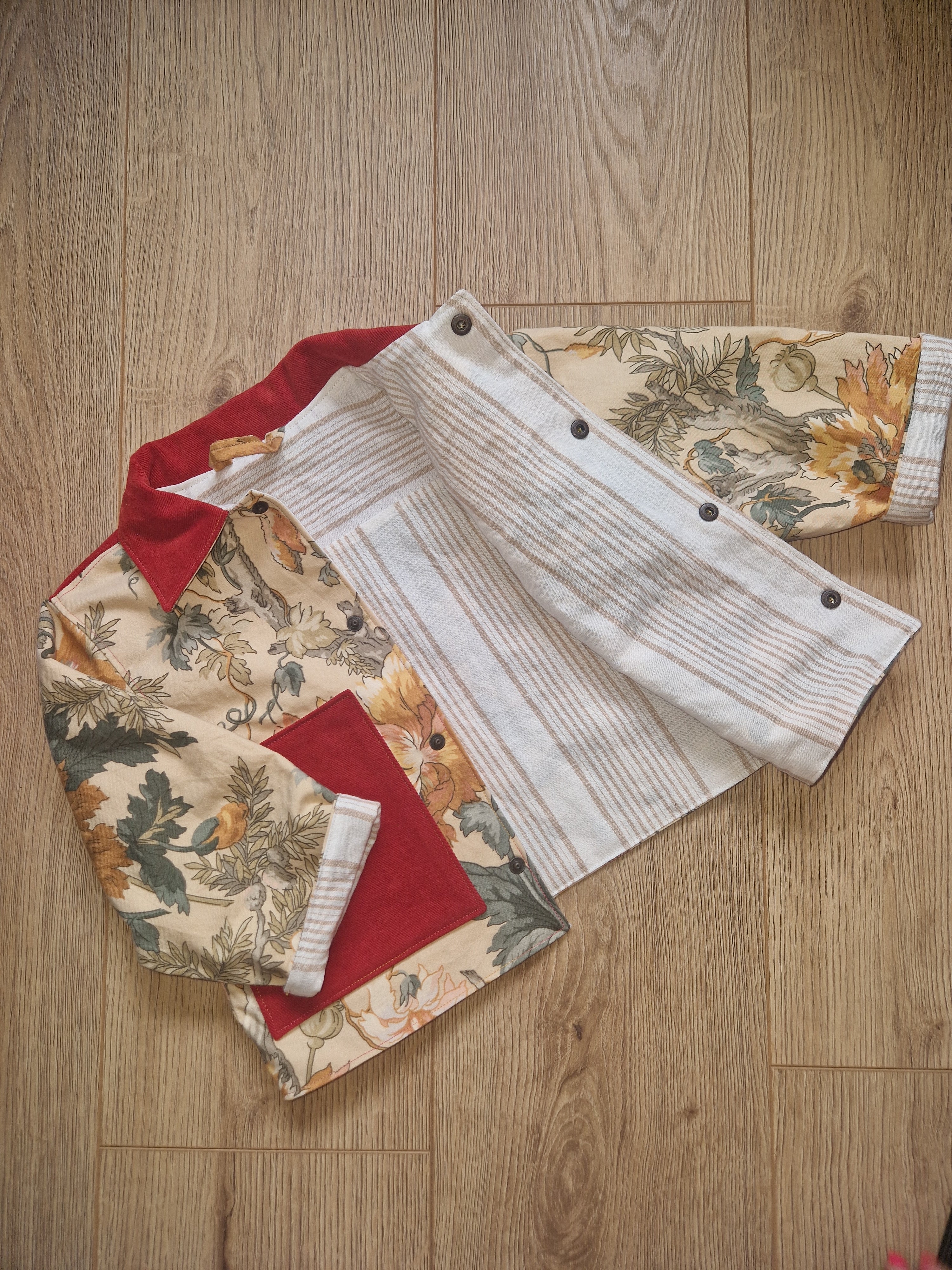 Vintage Floral Jacket - Age 1-2
