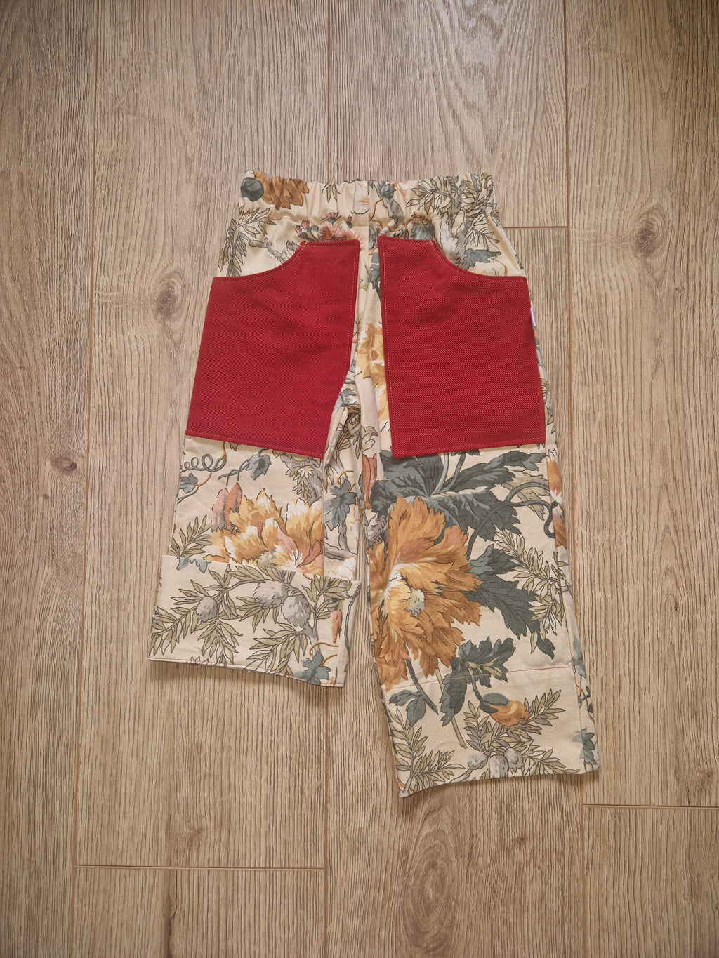Vintage Floral Trousers - Age 1-2
