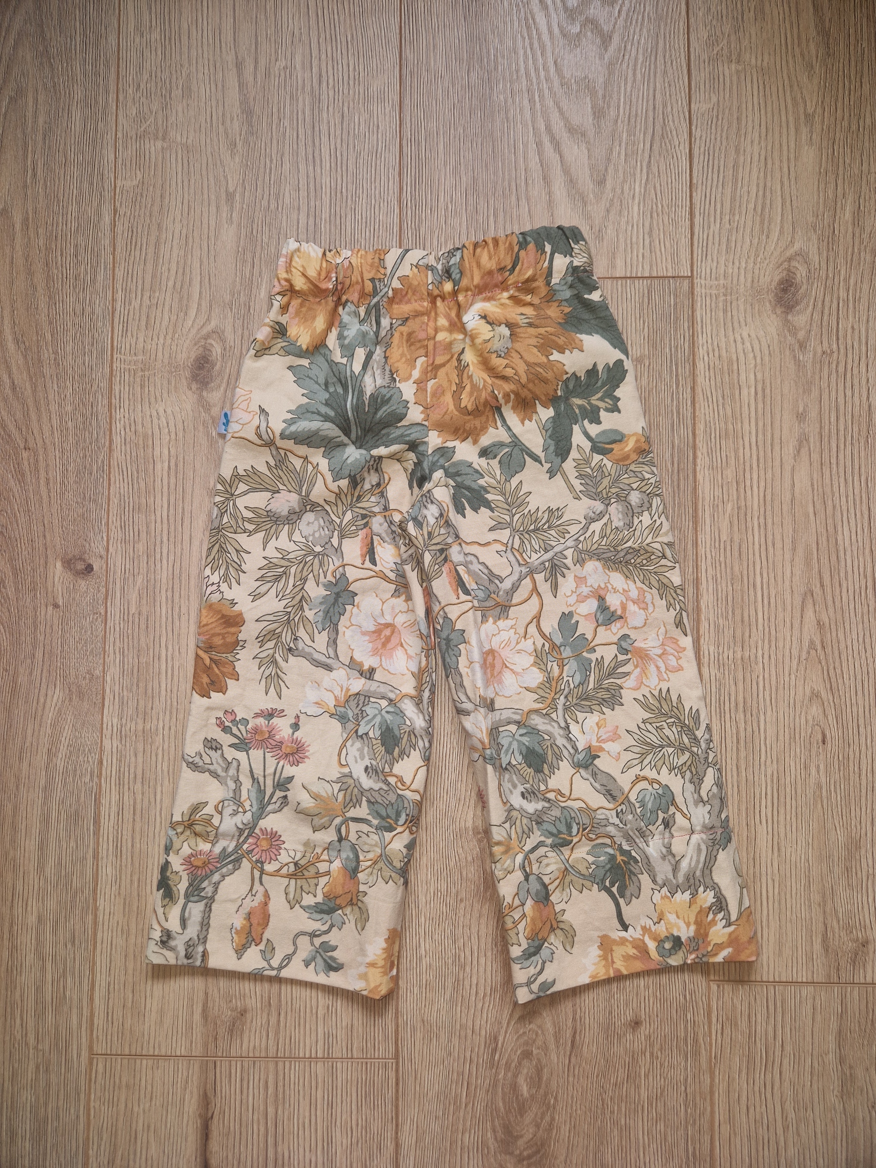 Vintage Floral Trousers - Age 1-2