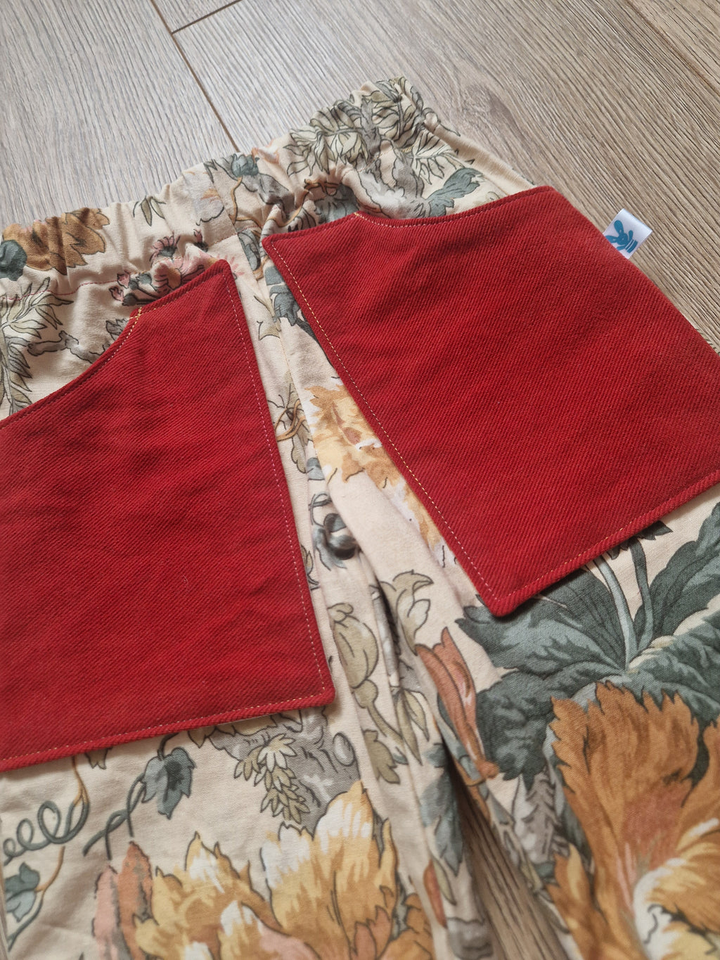 Vintage Floral Trousers - Age 1-2