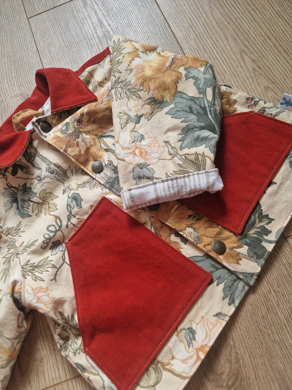 Vintage Floral Jacket - Age 1-2