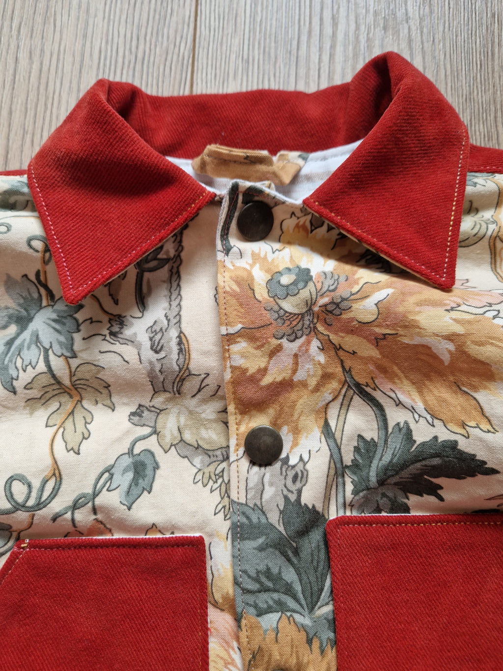 Vintage Floral Jacket - Age 1-2