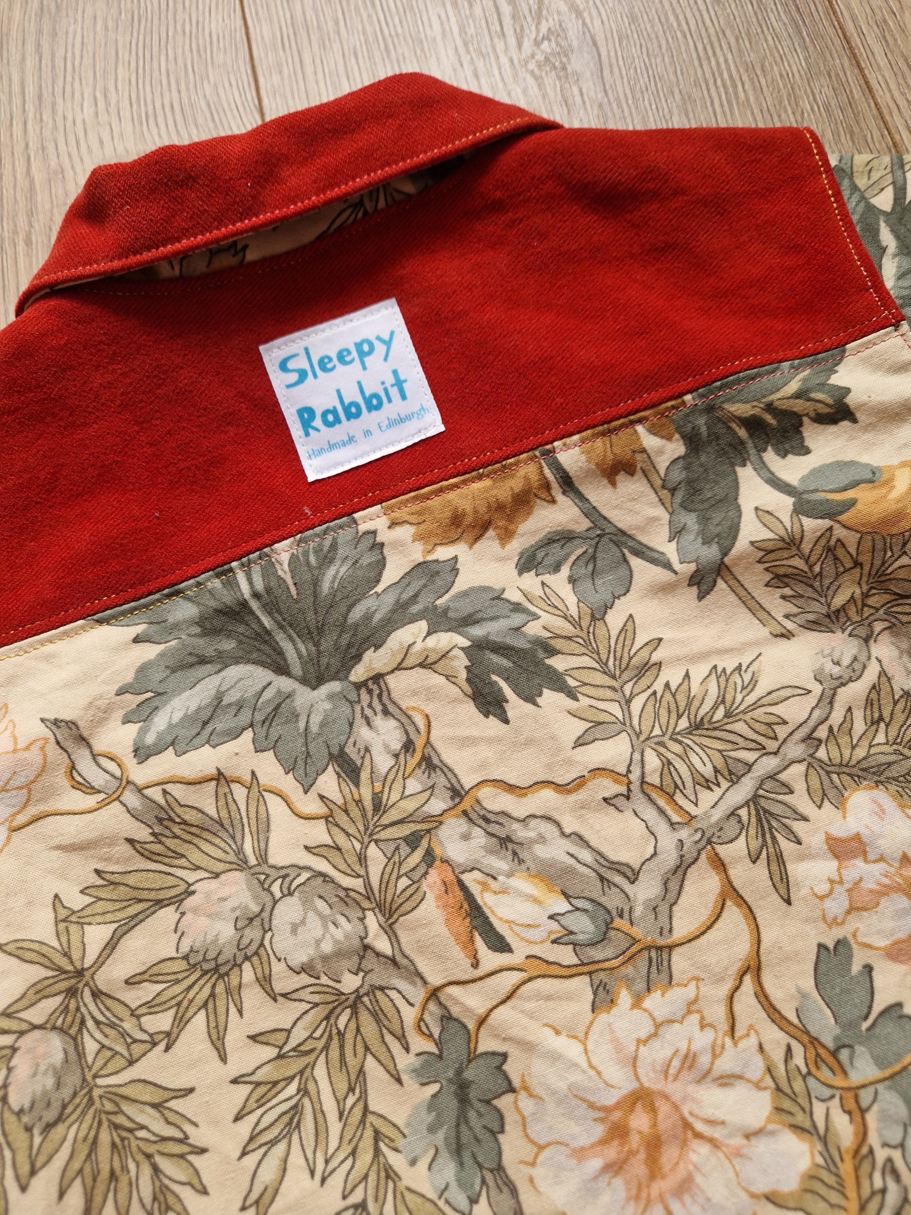 Vintage Floral Jacket - Age 1-2