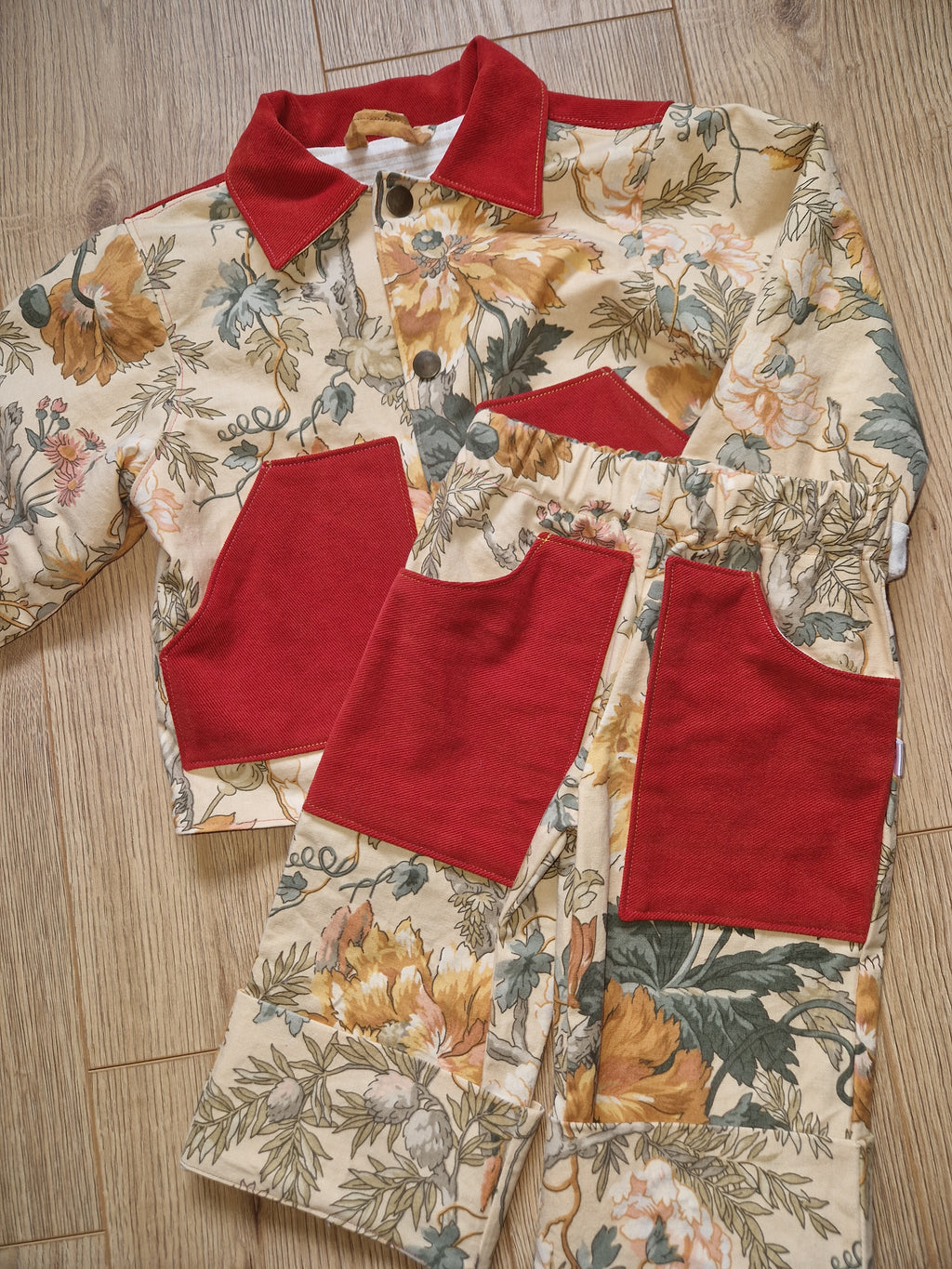 Vintage Floral Jacket - Age 1-2