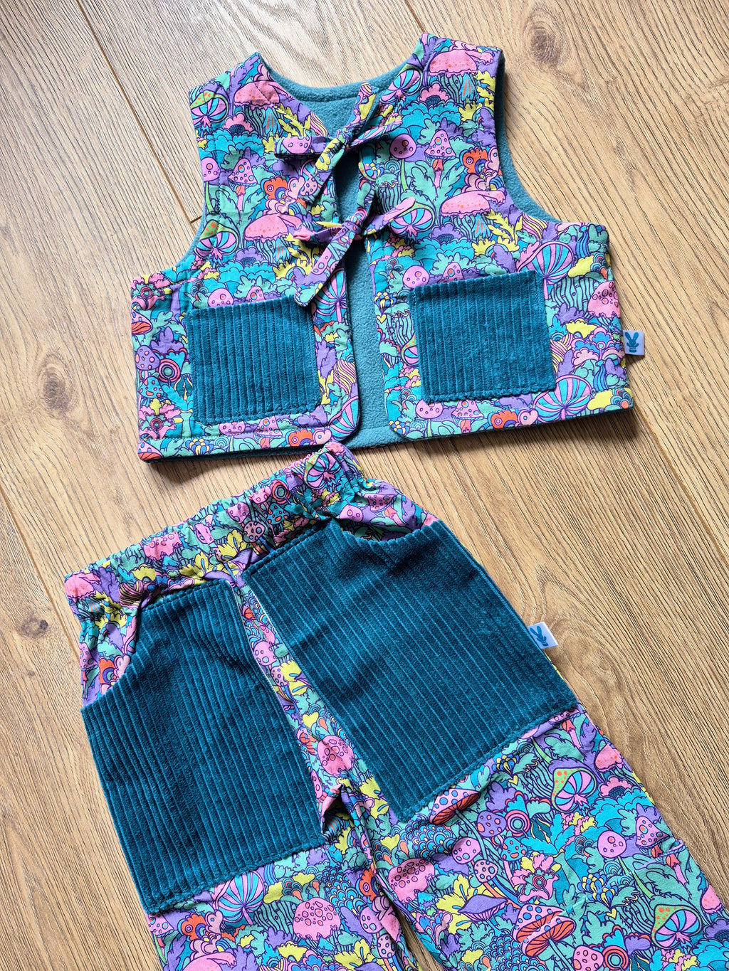 Whimsy Mushroom Two-Piece